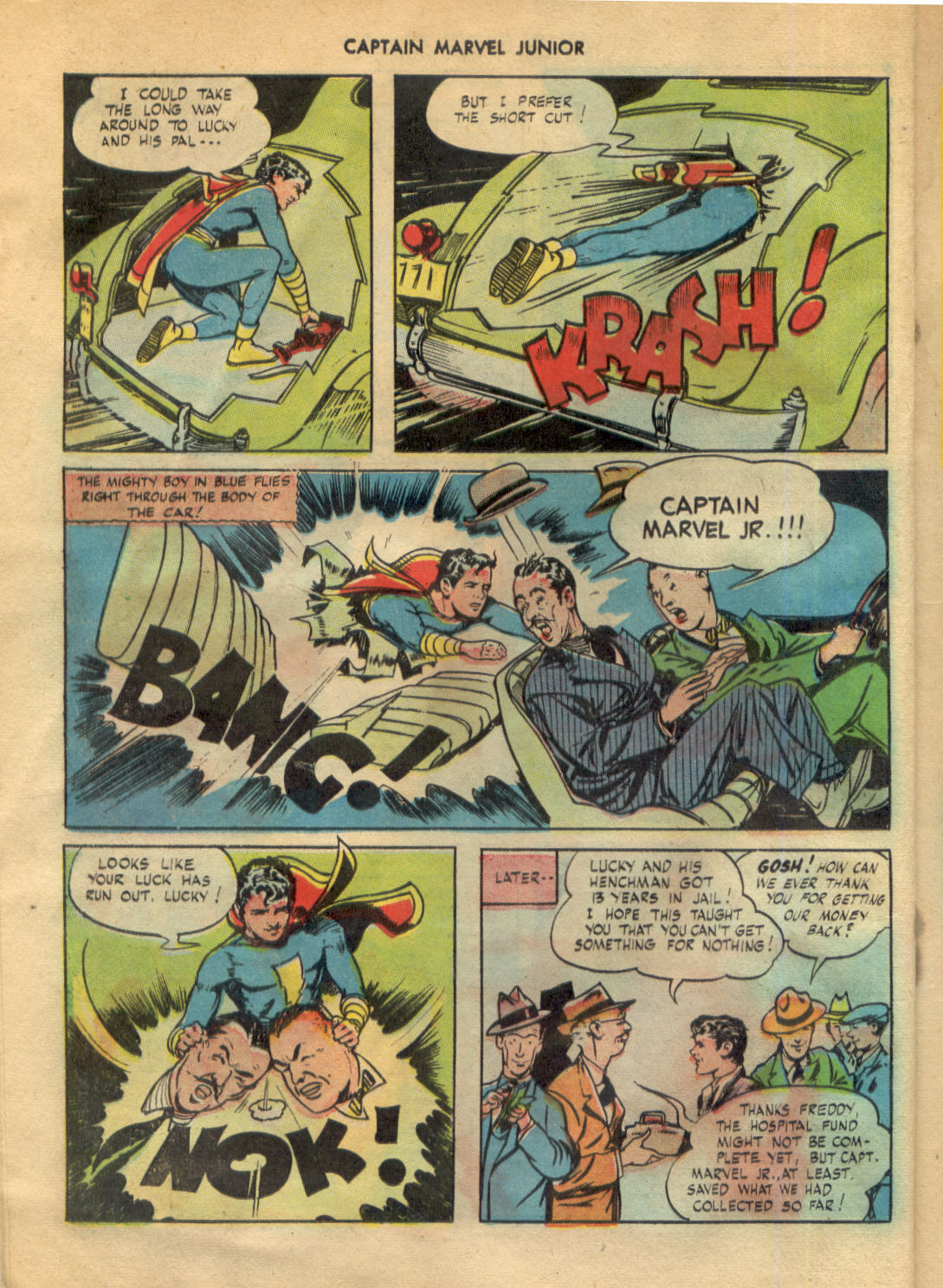 Read online Captain Marvel, Jr. comic -  Issue #46 - 12