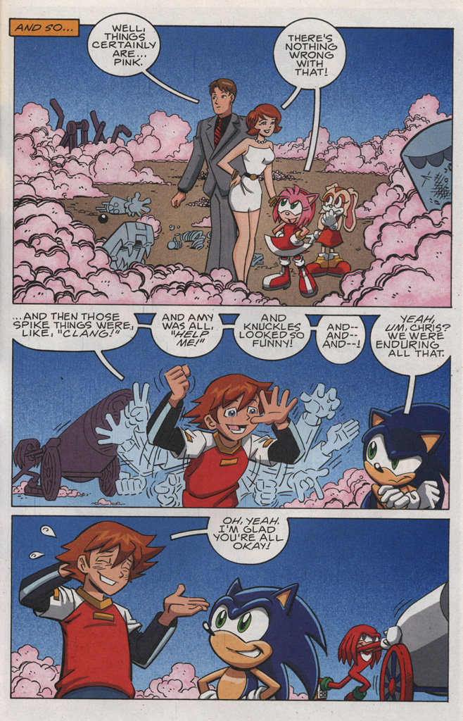 Read online Sonic X comic -  Issue #30 - 33