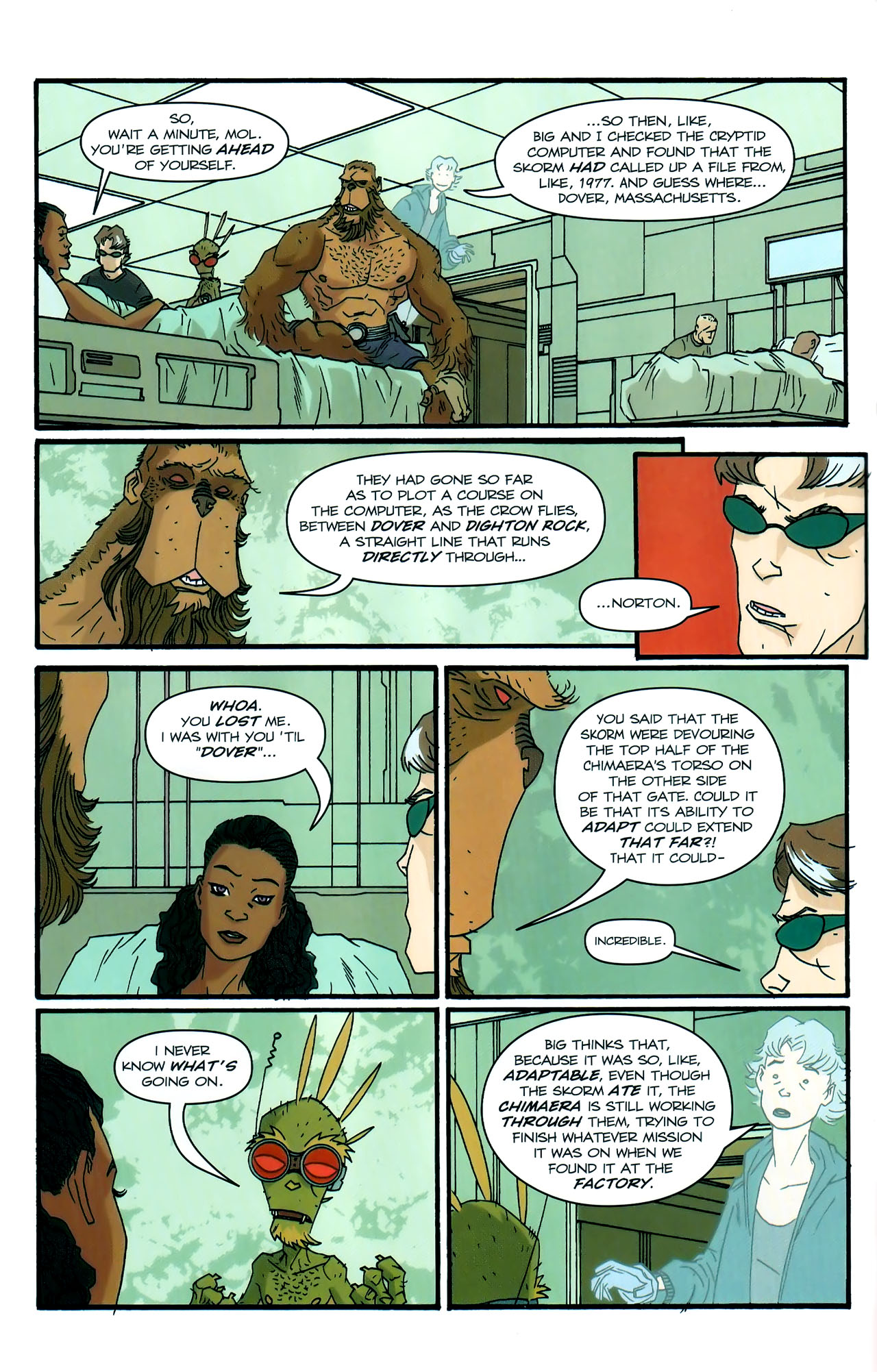 Read online The Perhapanauts: Second Chances comic -  Issue #3 - 8