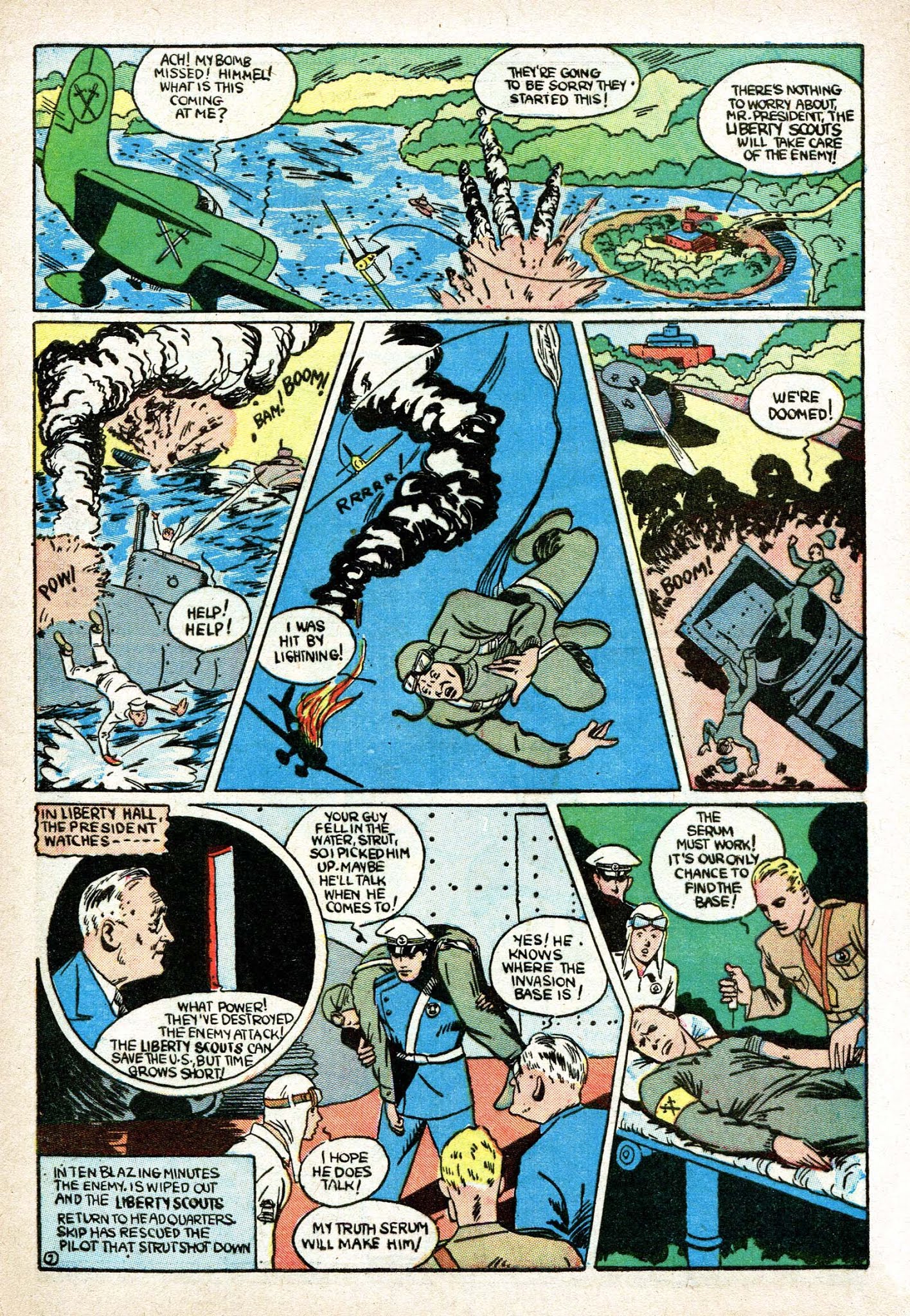 Read online Liberty Scouts Comics comic -  Issue #2 - 9