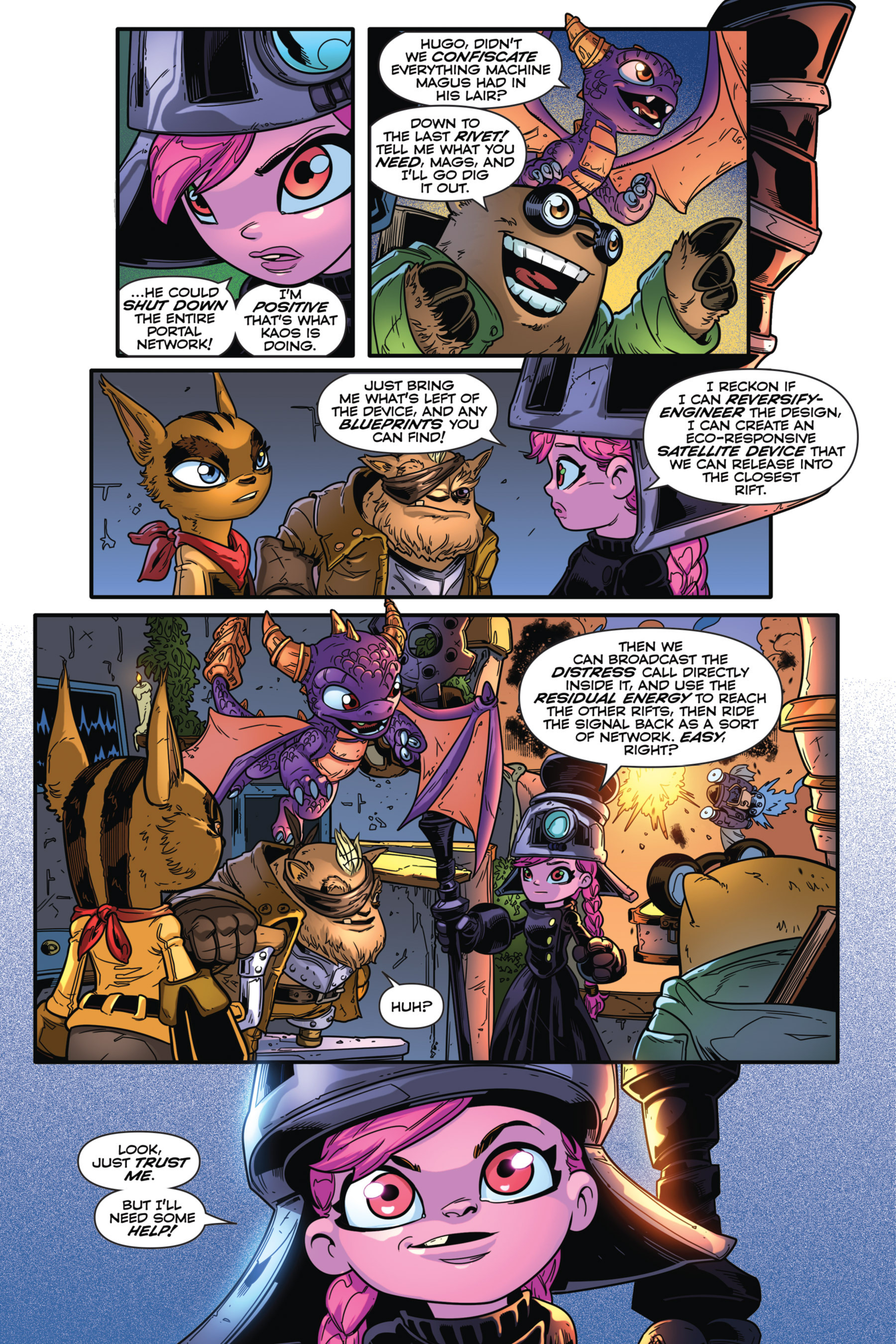 Read online Skylanders: Rift Into Overdrive comic -  Issue # Full - 51