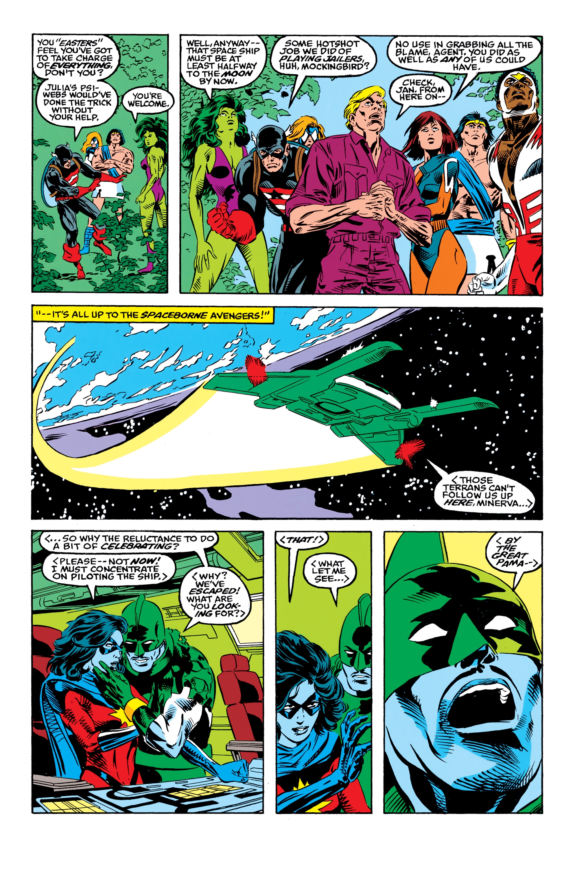 Read online Avengers Epic Collection: Operation Galactic Storm comic -  Issue # TPB (Part 2) - 94