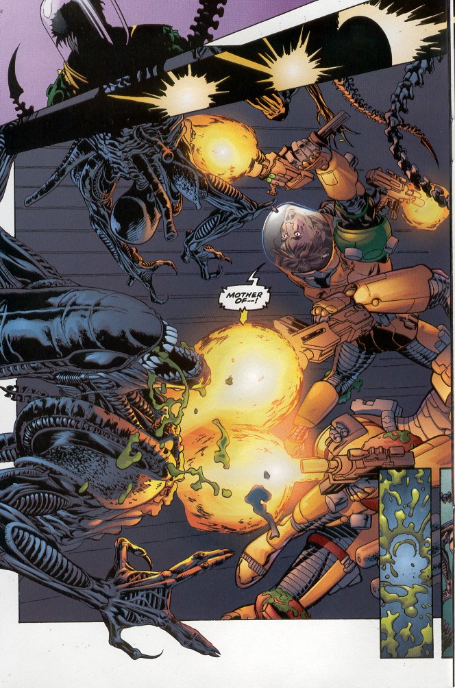 Read online Aliens: Xenogenesis comic -  Issue #4 - 4