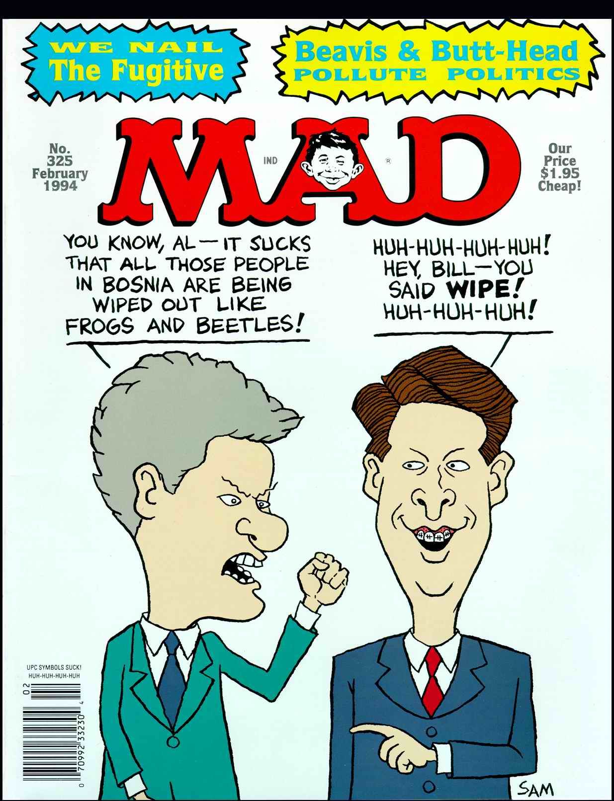Read online MAD comic -  Issue #325 - 1