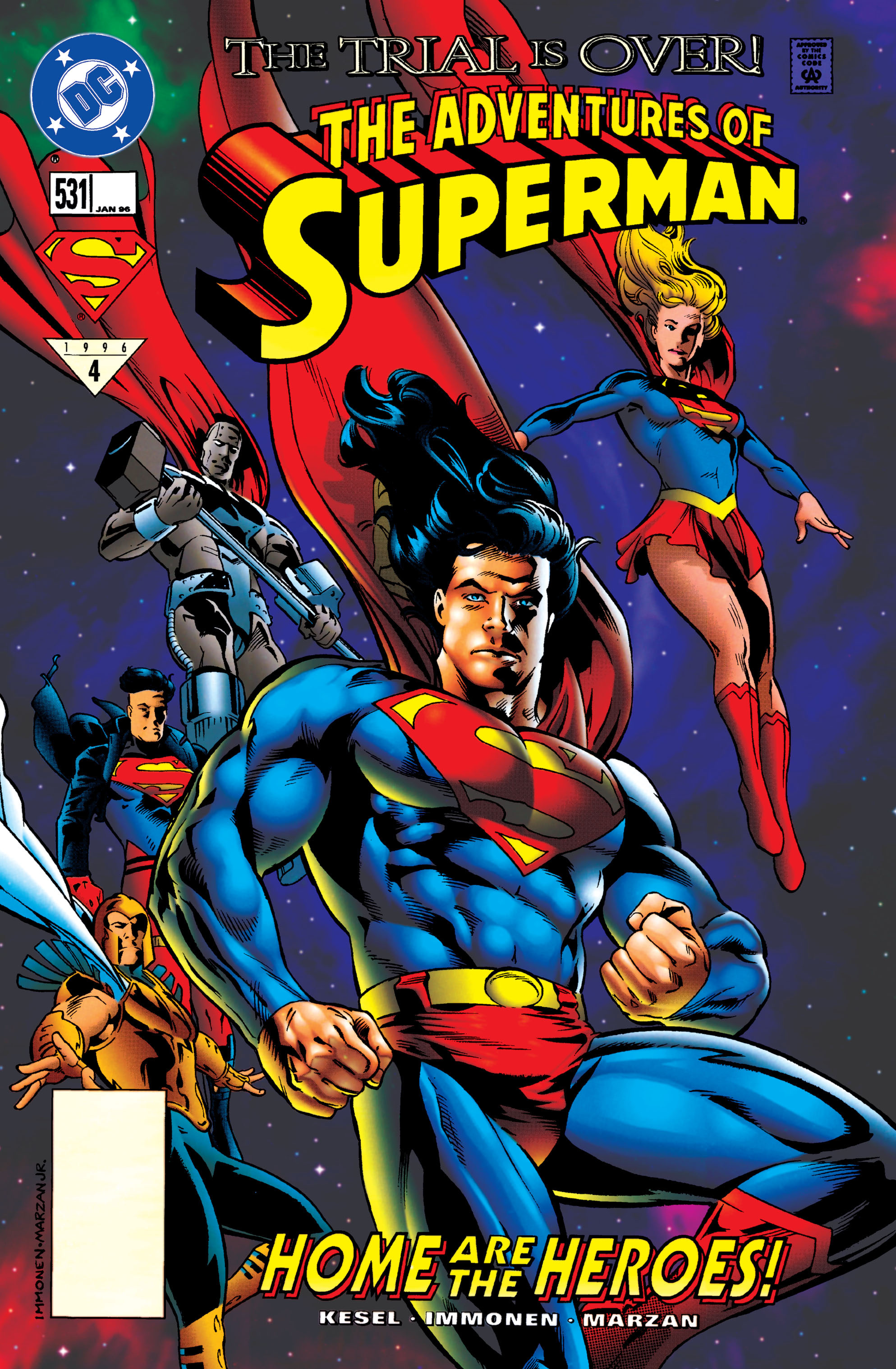 Read online Adventures of Superman (1987) comic -  Issue #531 - 1