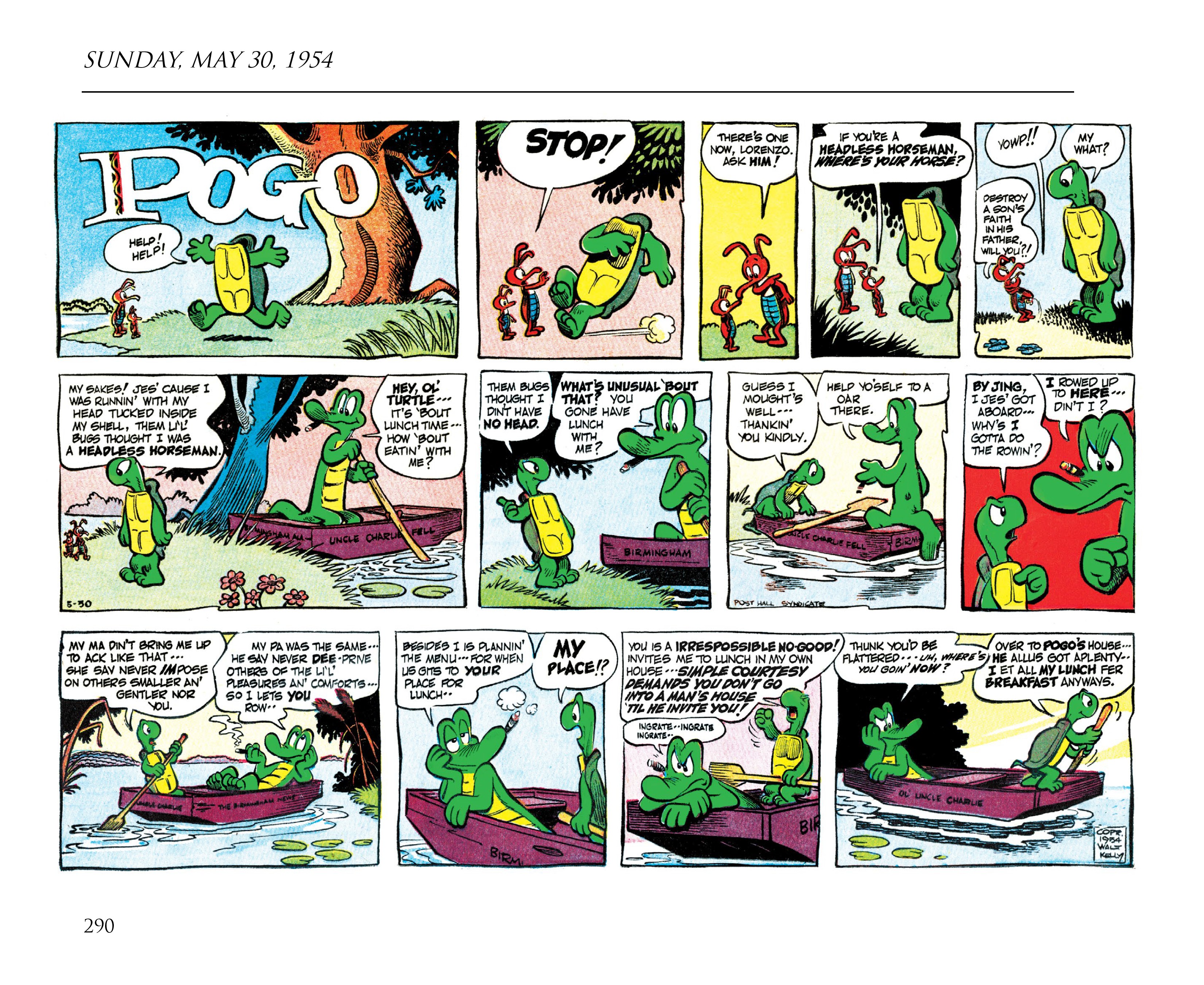 Read online Pogo by Walt Kelly: The Complete Syndicated Comic Strips comic -  Issue # TPB 3 (Part 4) - 2