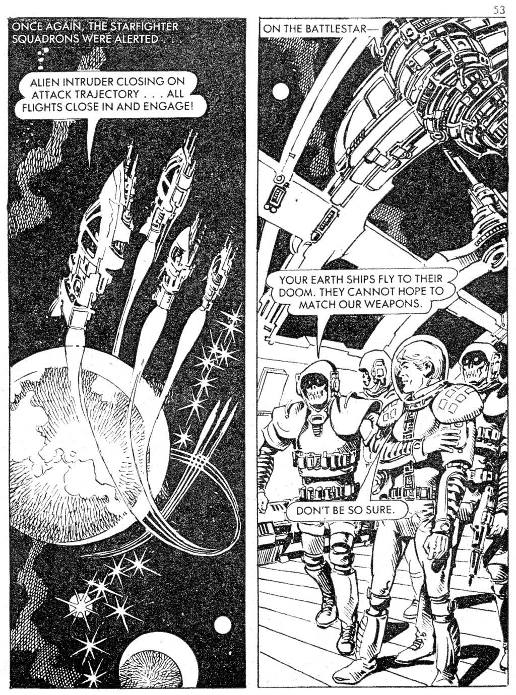 Read online Starblazer comic -  Issue #159 - 53