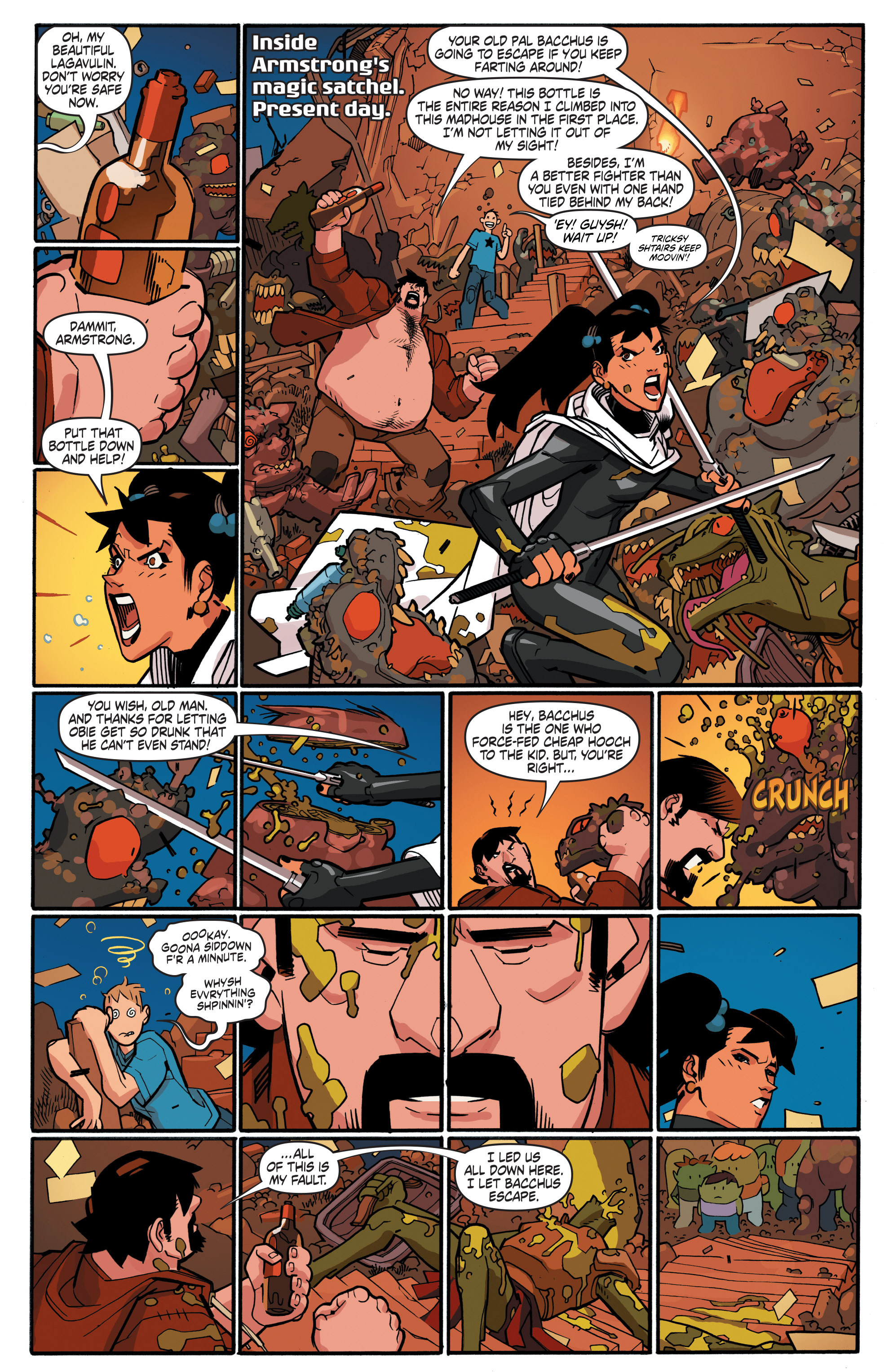 Read online A&A: The Adventures of Archer & Armstrong comic -  Issue #3 - 6