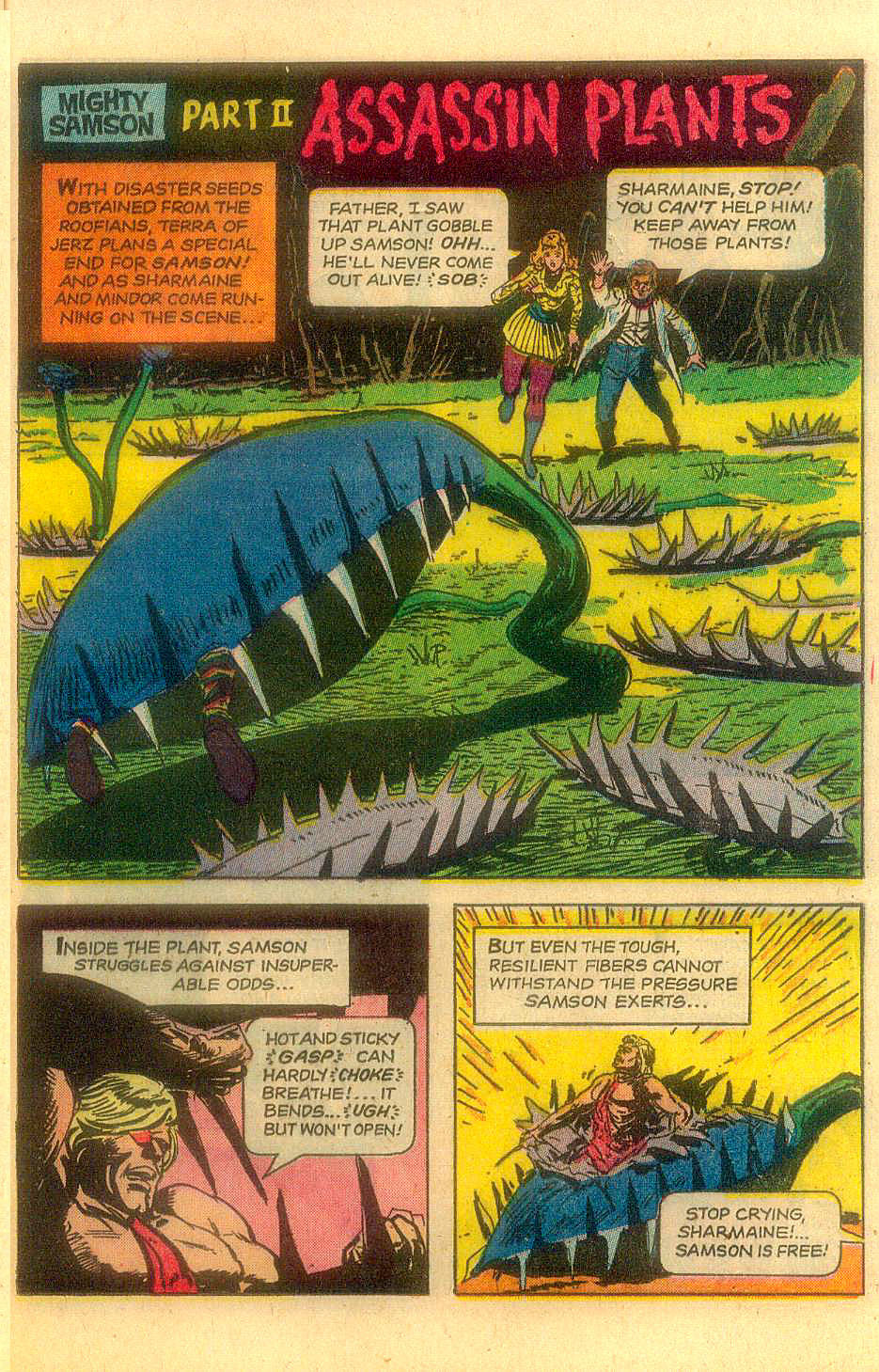 Read online Mighty Samson (1964) comic -  Issue #17 - 22