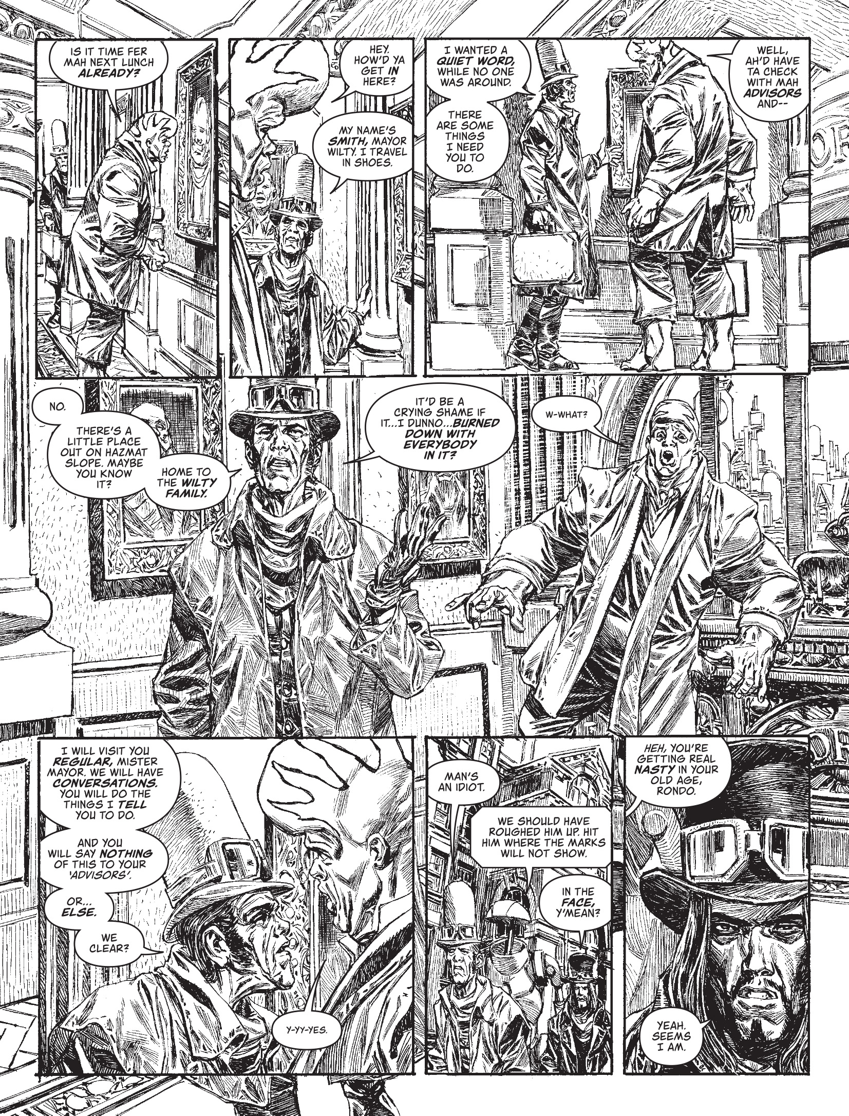 Read online Judge Dredd Megazine (Vol. 5) comic -  Issue #444 - 50
