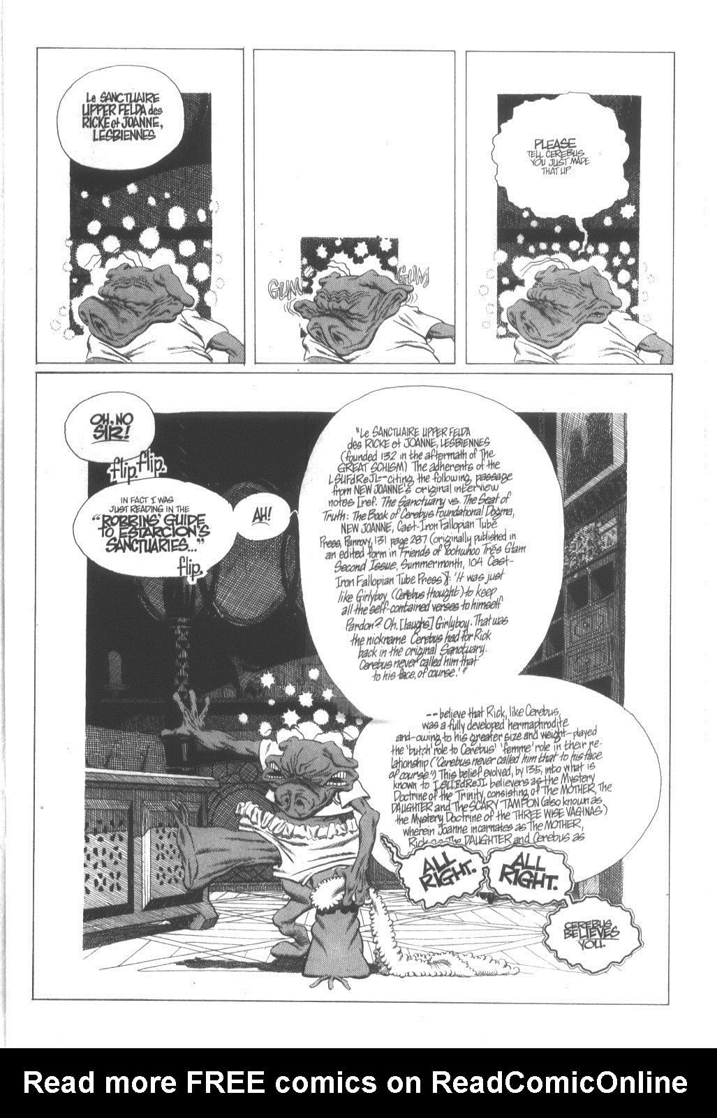 Read online Cerebus comic -  Issue #293 - 21