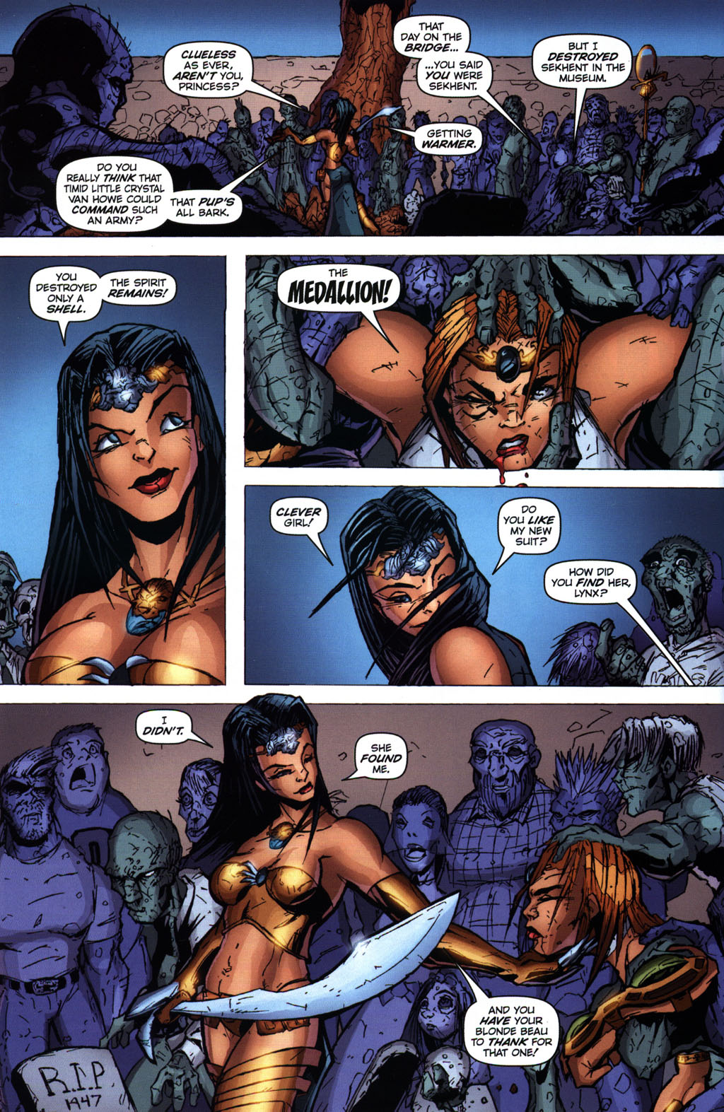 Read online The Legend of Isis comic -  Issue #4 - 5