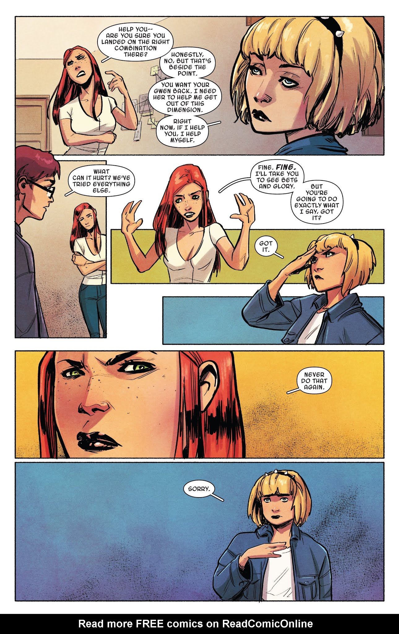 Read online Spider-Gwen: Ghost-Spider comic -  Issue #2 - 20