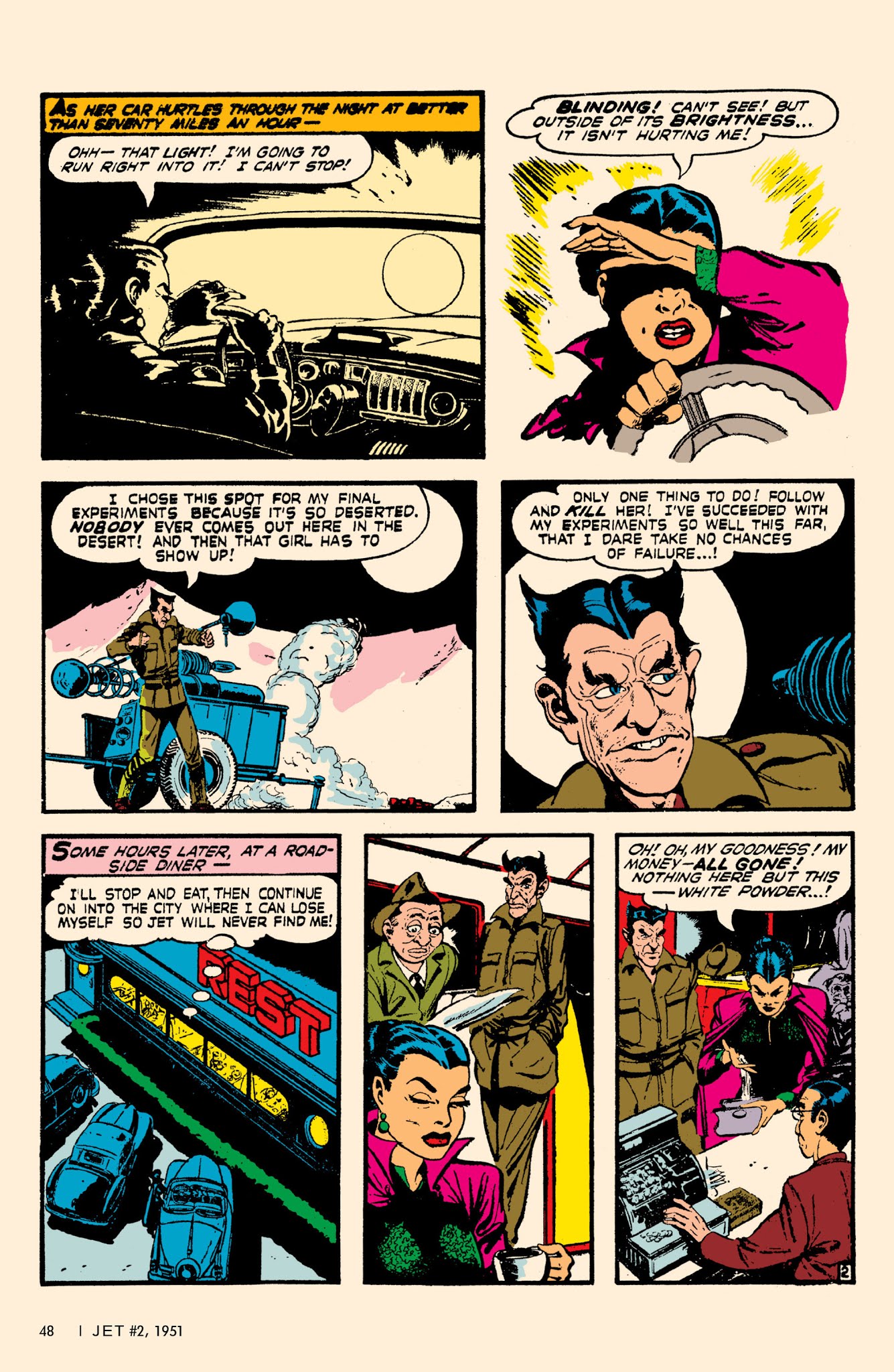 Read online Bob Powell's Complete Jet Powers comic -  Issue # TPB (Part 1) - 52