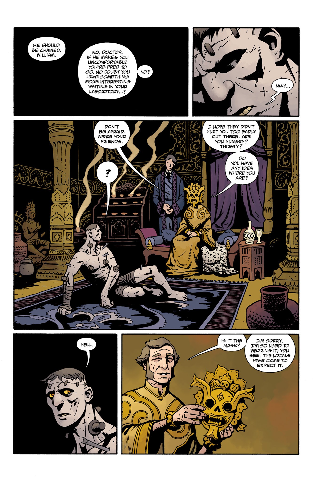 Read online Frankenstein Underground comic -  Issue #3 - 10