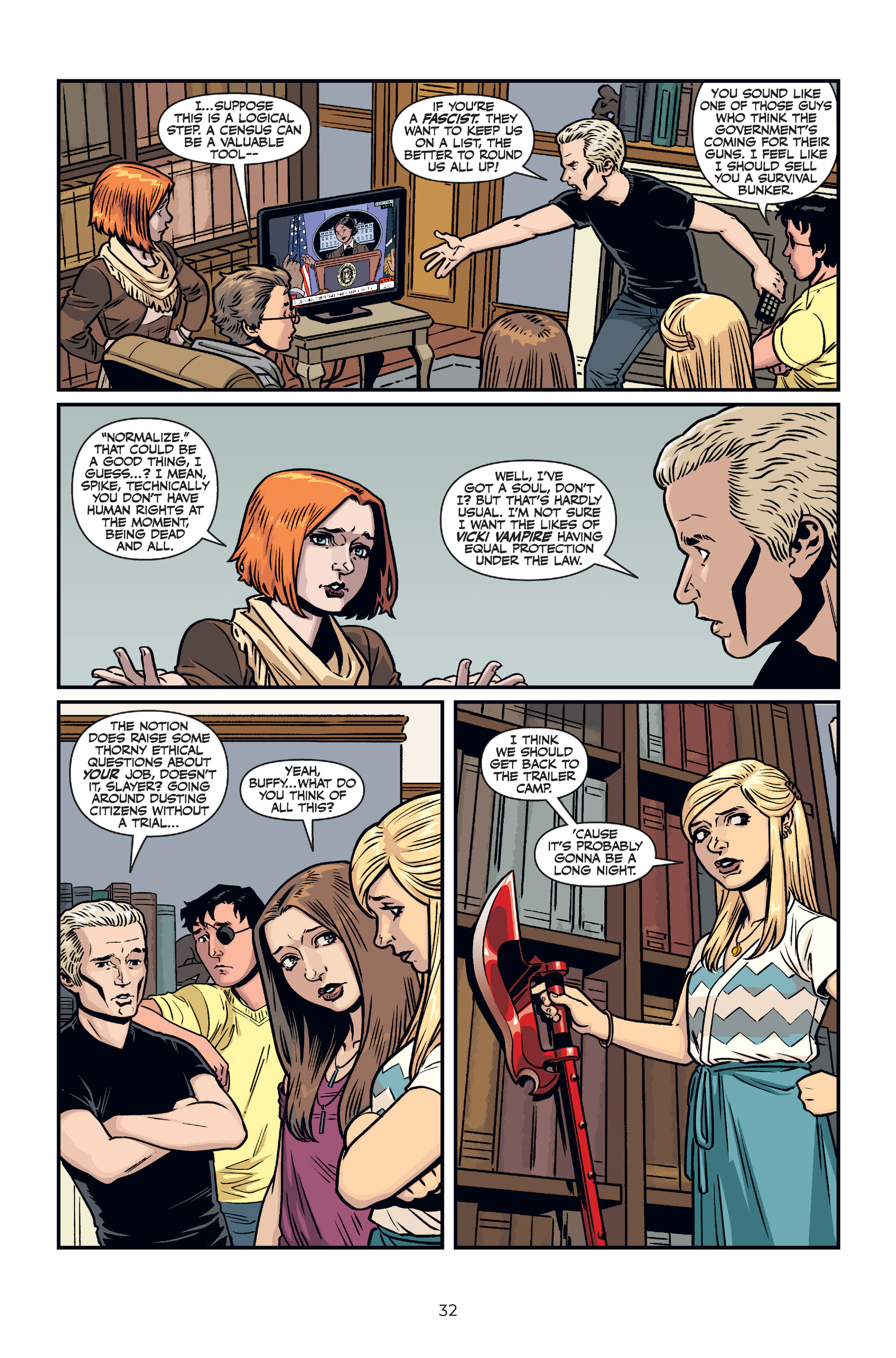 Read online Buffy the Vampire Slayer Season 11 comic -  Issue # _Library Edition (Part 1) - 33