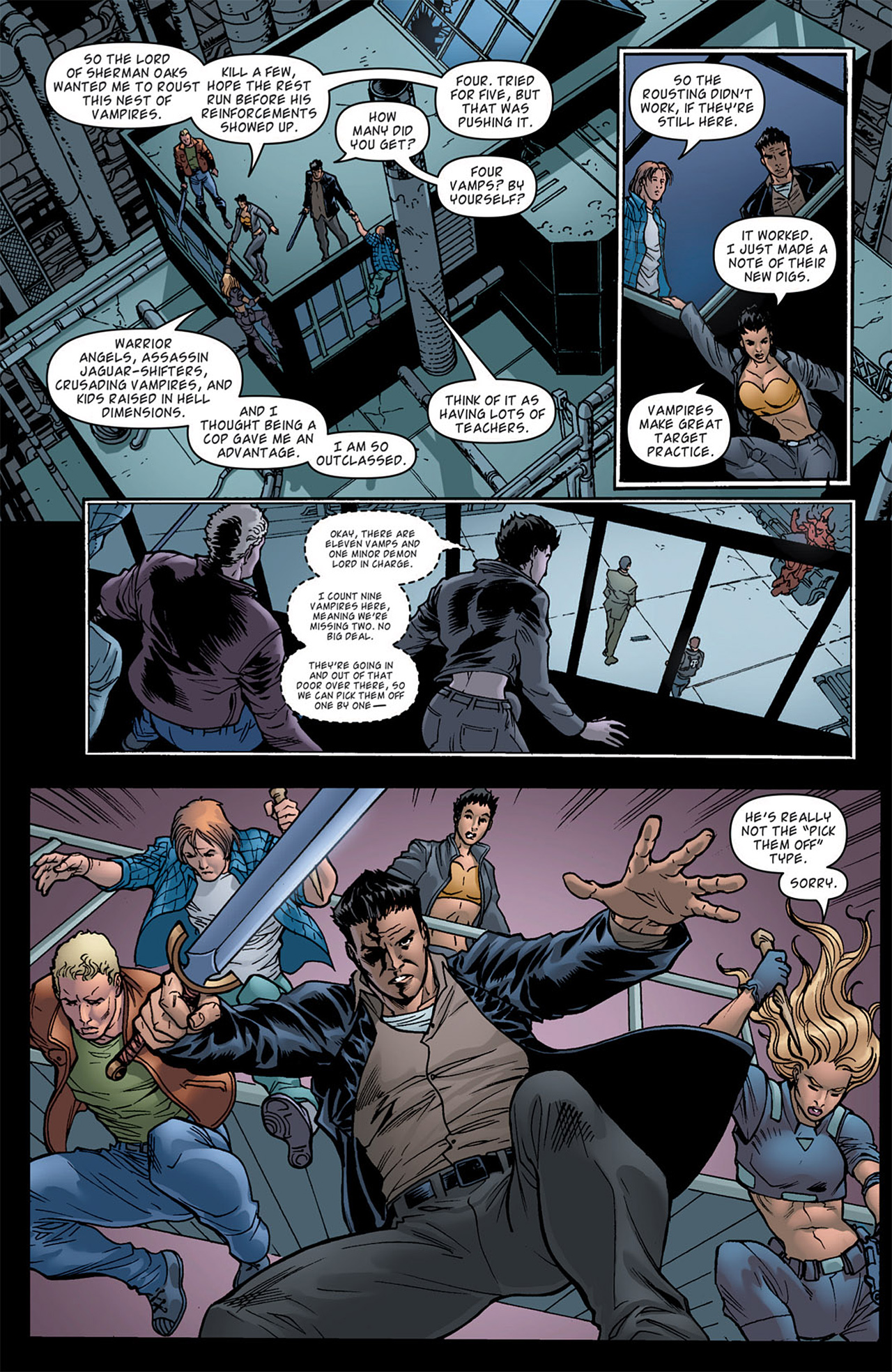 Read online Angel comic -  Issue #21 - 24