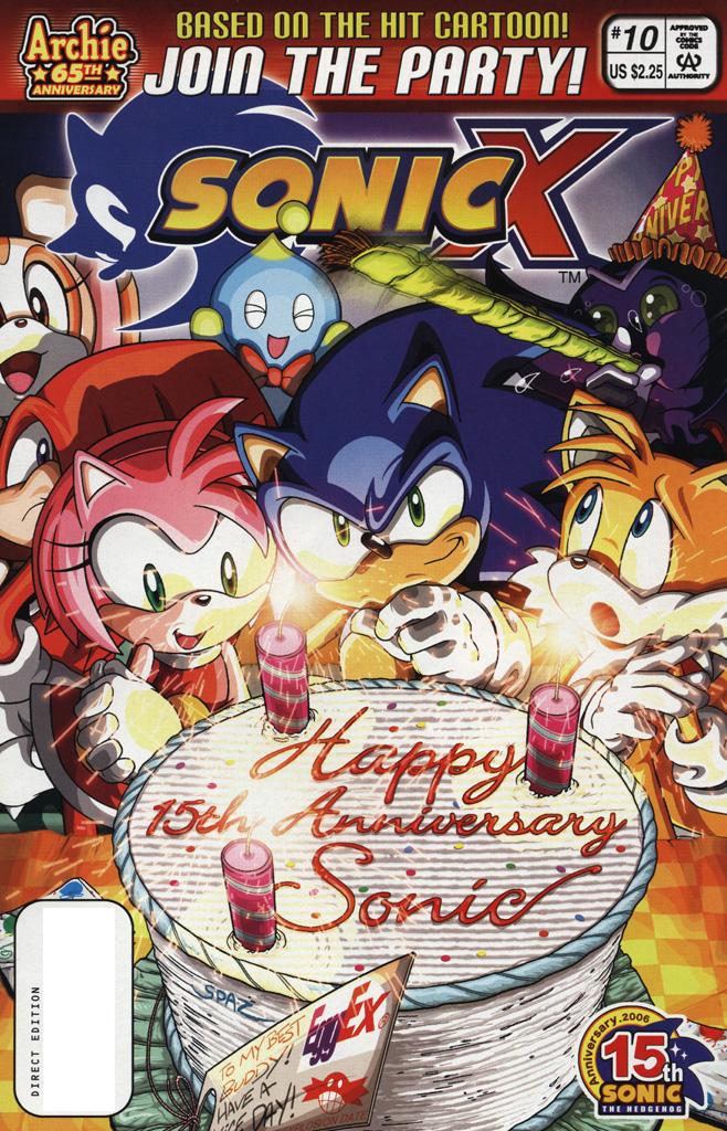 Read online Sonic X comic -  Issue #10 - 1