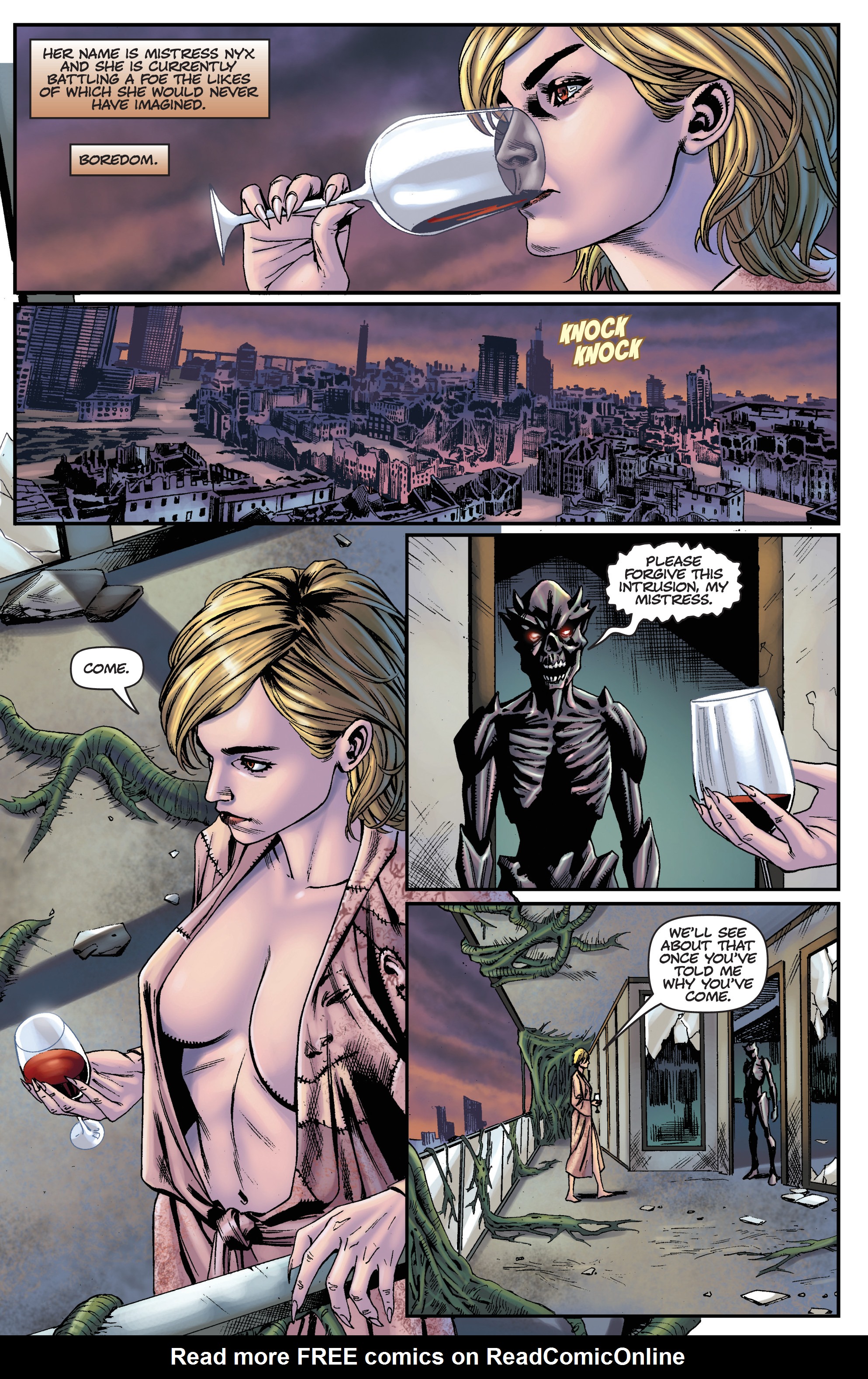 Read online Vengeance of Vampirella (2019) comic -  Issue #1 - 20