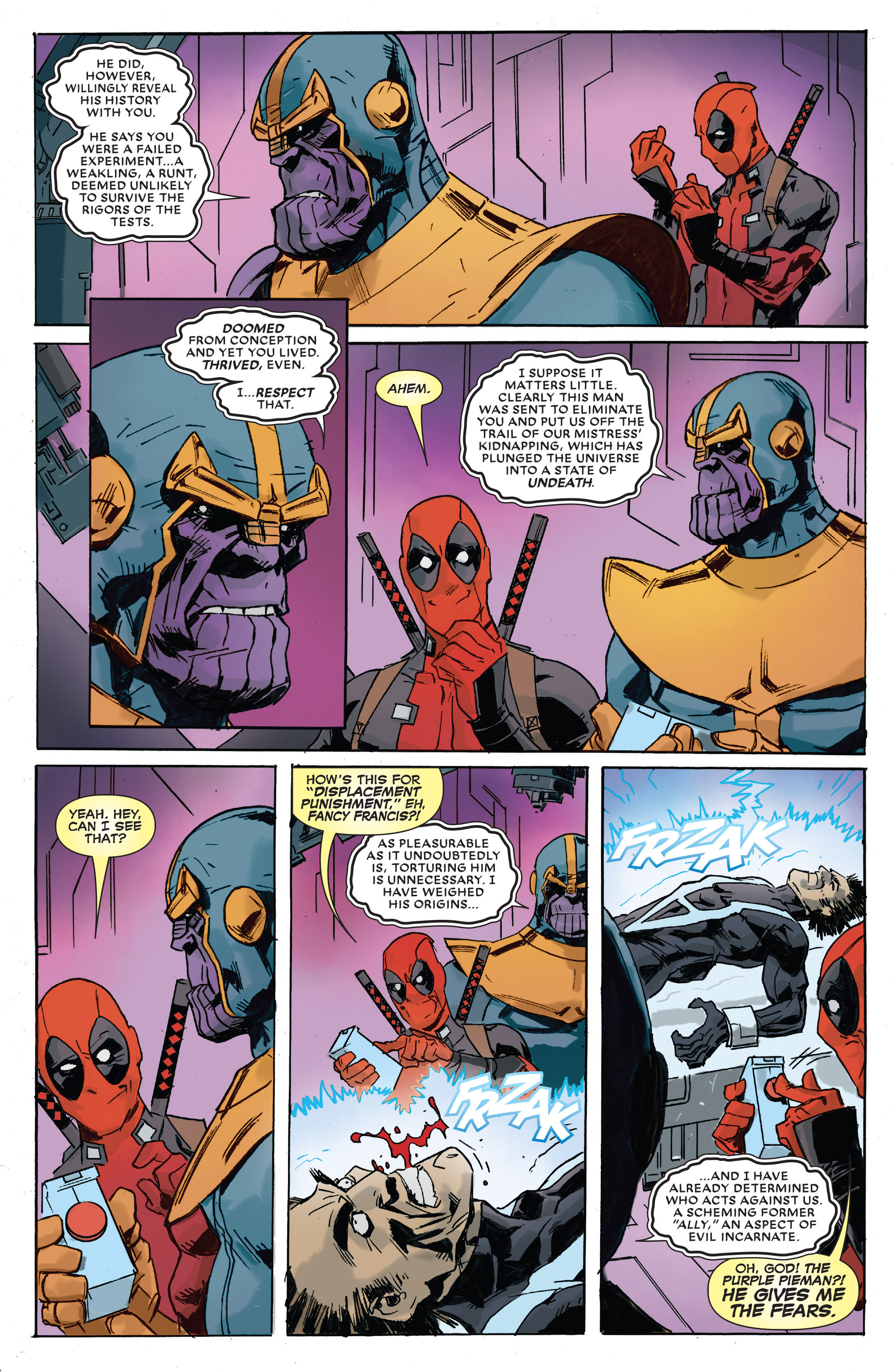 Read online Deadpool vs. Thanos comic -  Issue #3 - 5