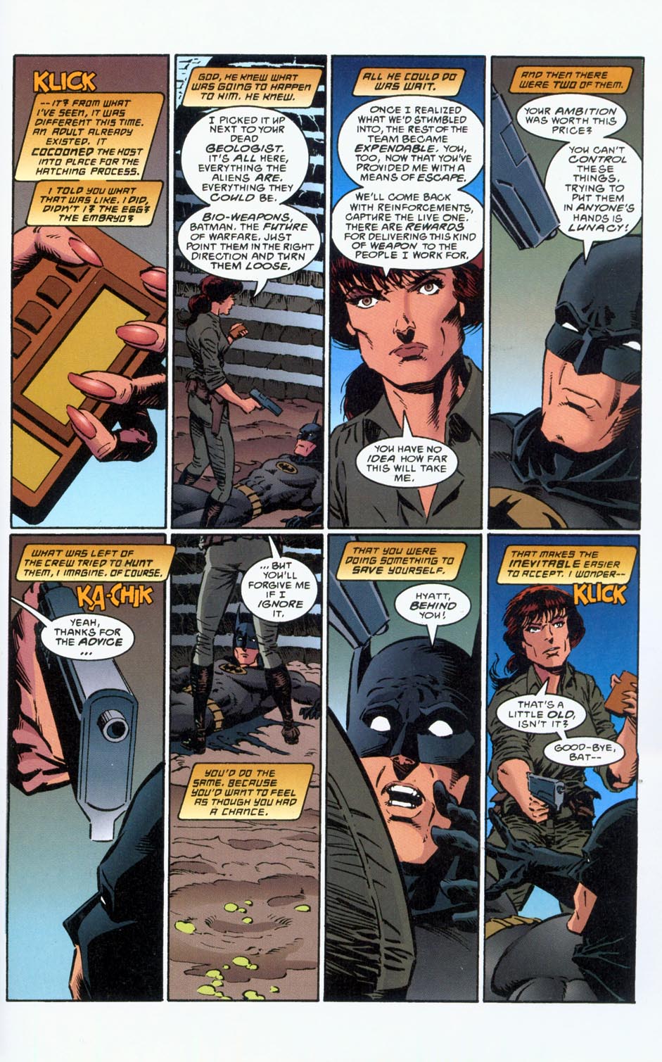 Read online Batman/Aliens comic -  Issue #2 - 32