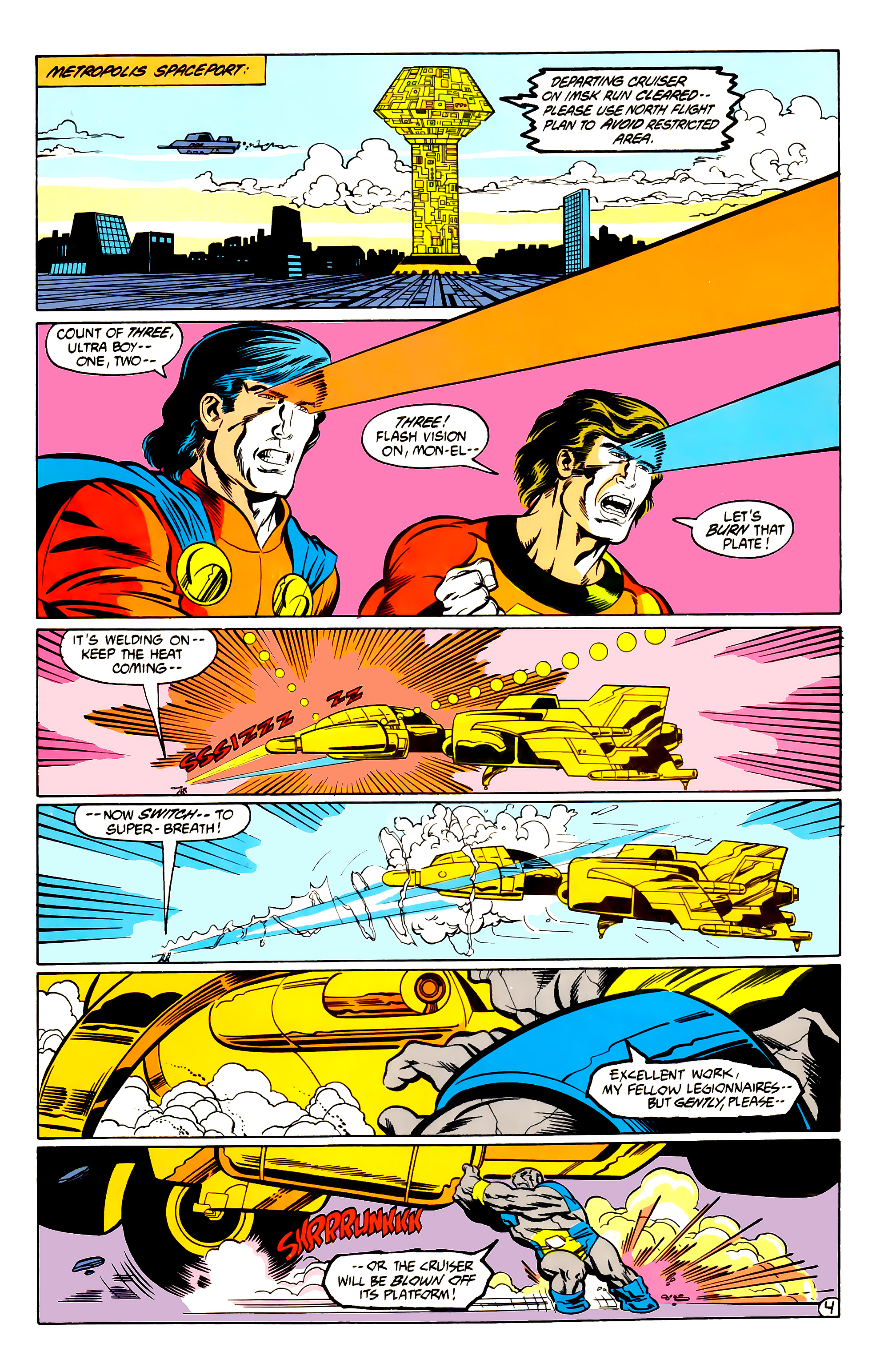Read online Legion of Super-Heroes (1984) comic -  Issue #30 - 5