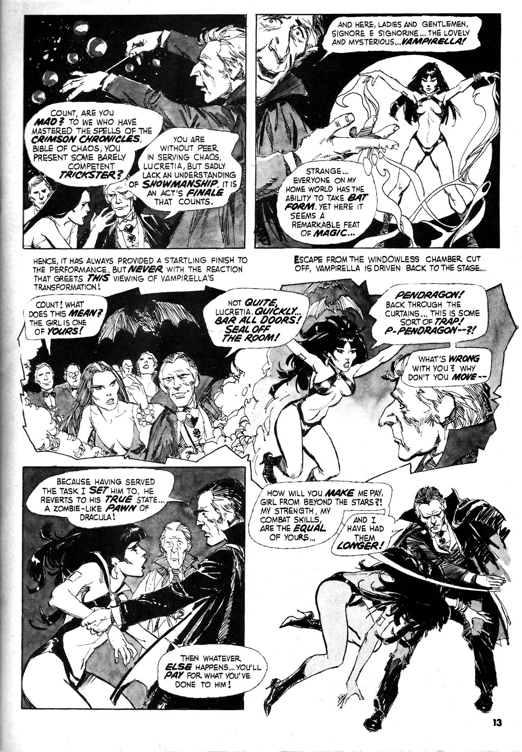 Read online Vampirella (1969) comic -  Issue #16 - 13