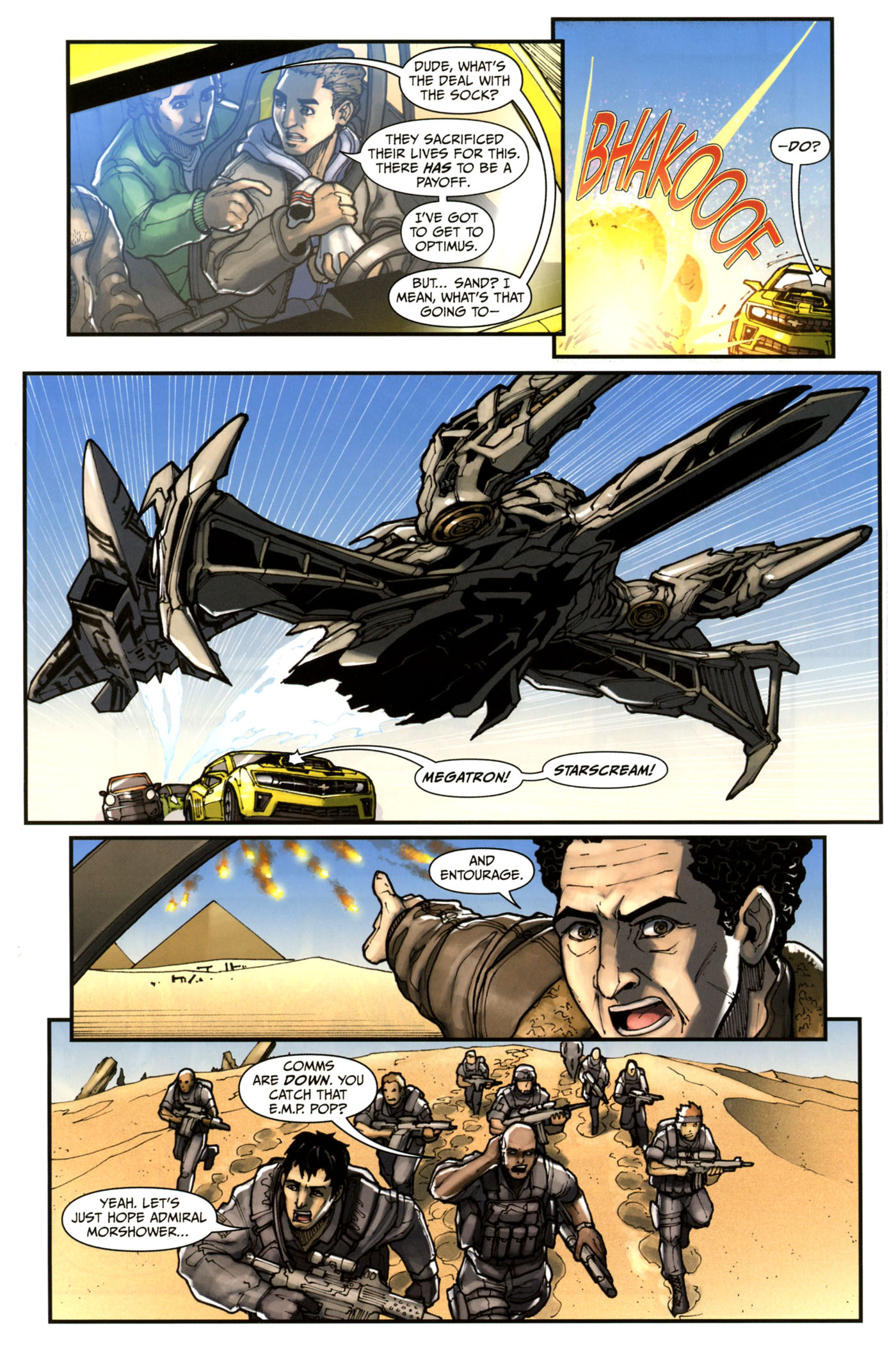 Read online Transformers: Revenge of the Fallen — Official Movie Adaptation comic -  Issue #3 - 22
