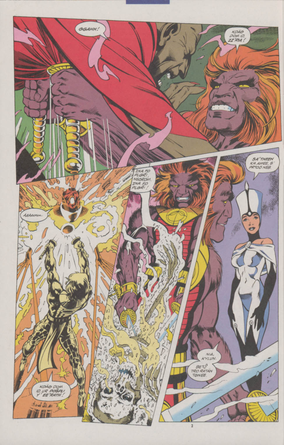 Read online Excalibur (1988) comic -  Issue #63 - 3