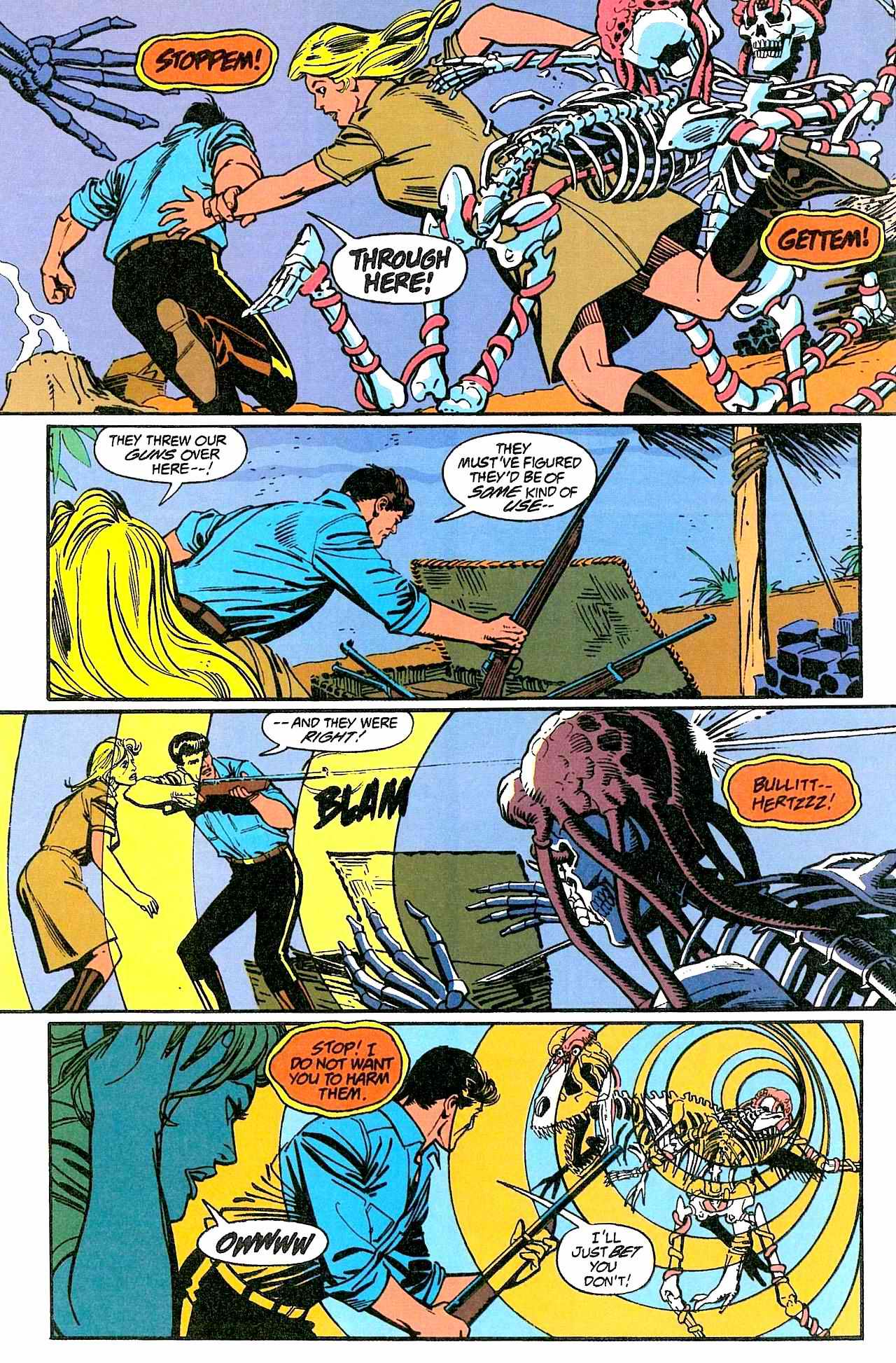 Read online Cadillacs and Dinosaurs comic -  Issue #3 - 7