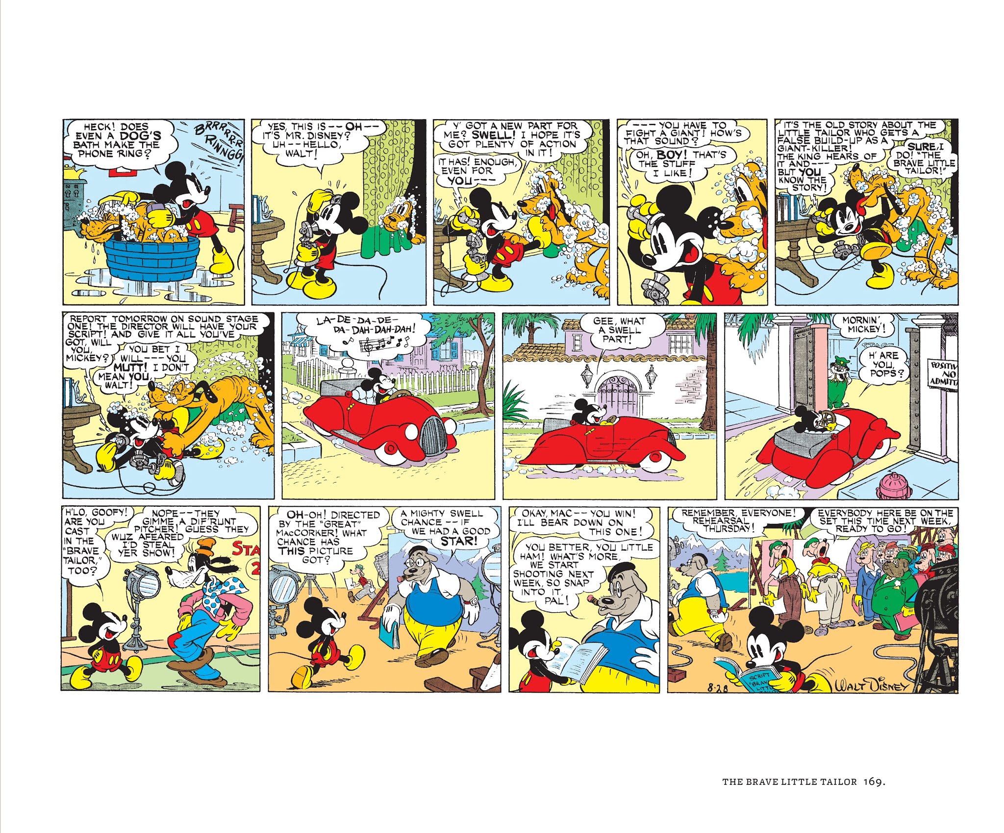 Read online Walt Disney's Mickey Mouse Color Sundays comic -  Issue # TPB 2 (Part 2) - 69