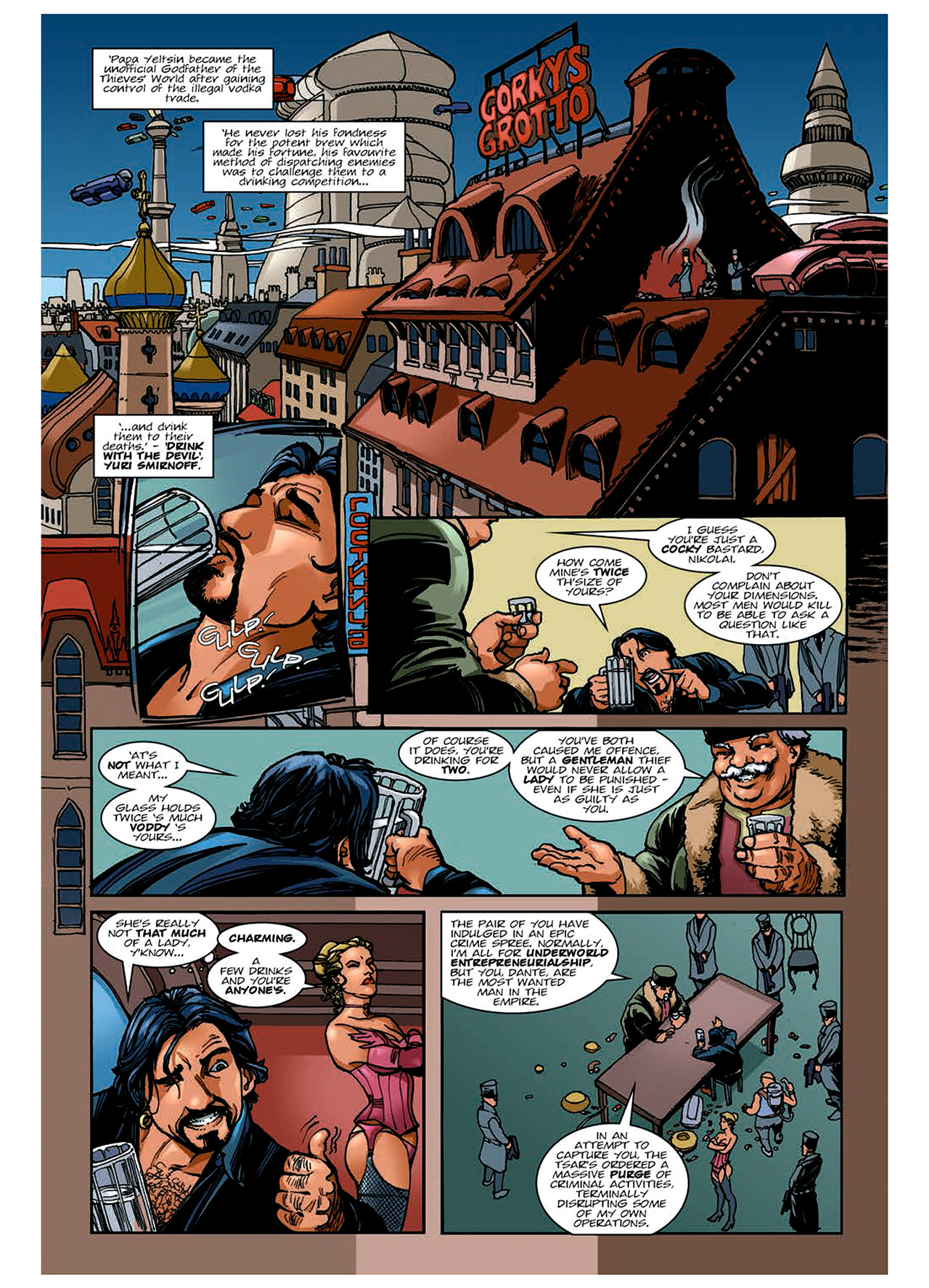 Read online Nikolai Dante comic -  Issue # TPB 6 - 44