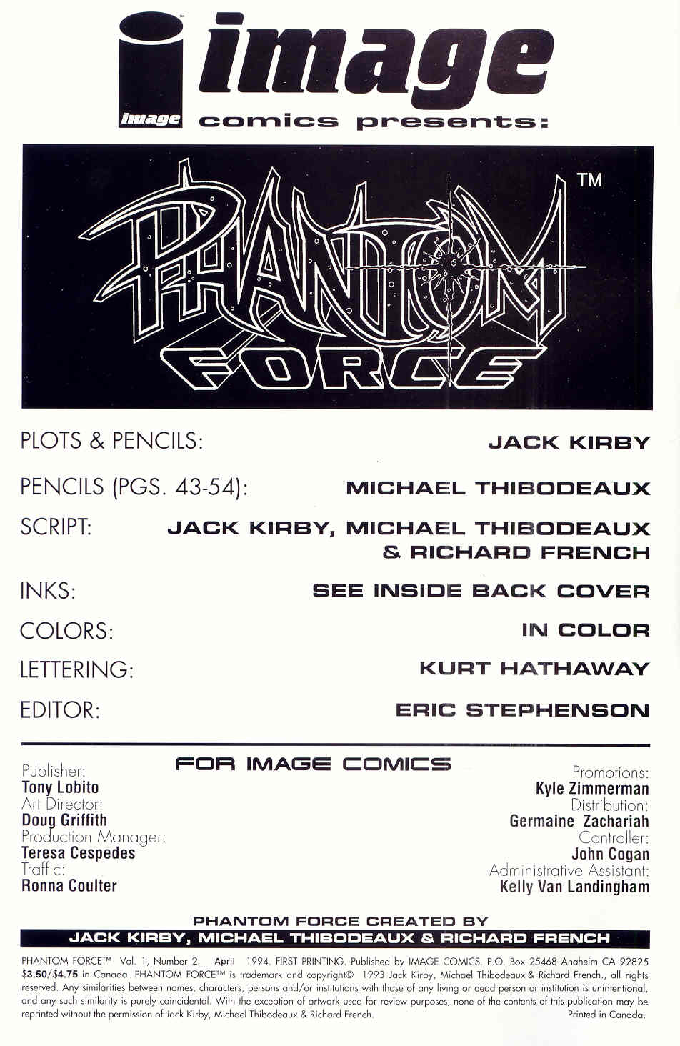 Read online Phantom Force comic -  Issue #2 - 2