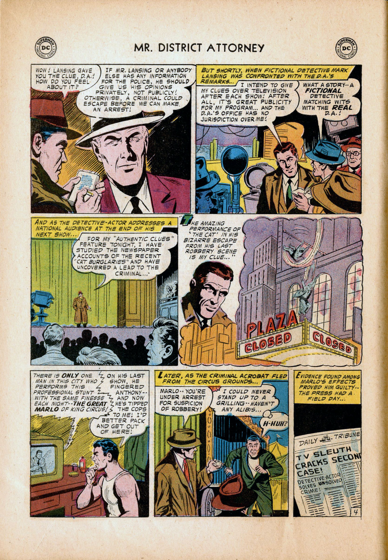 Read online Mr. District Attorney comic -  Issue #60 - 6