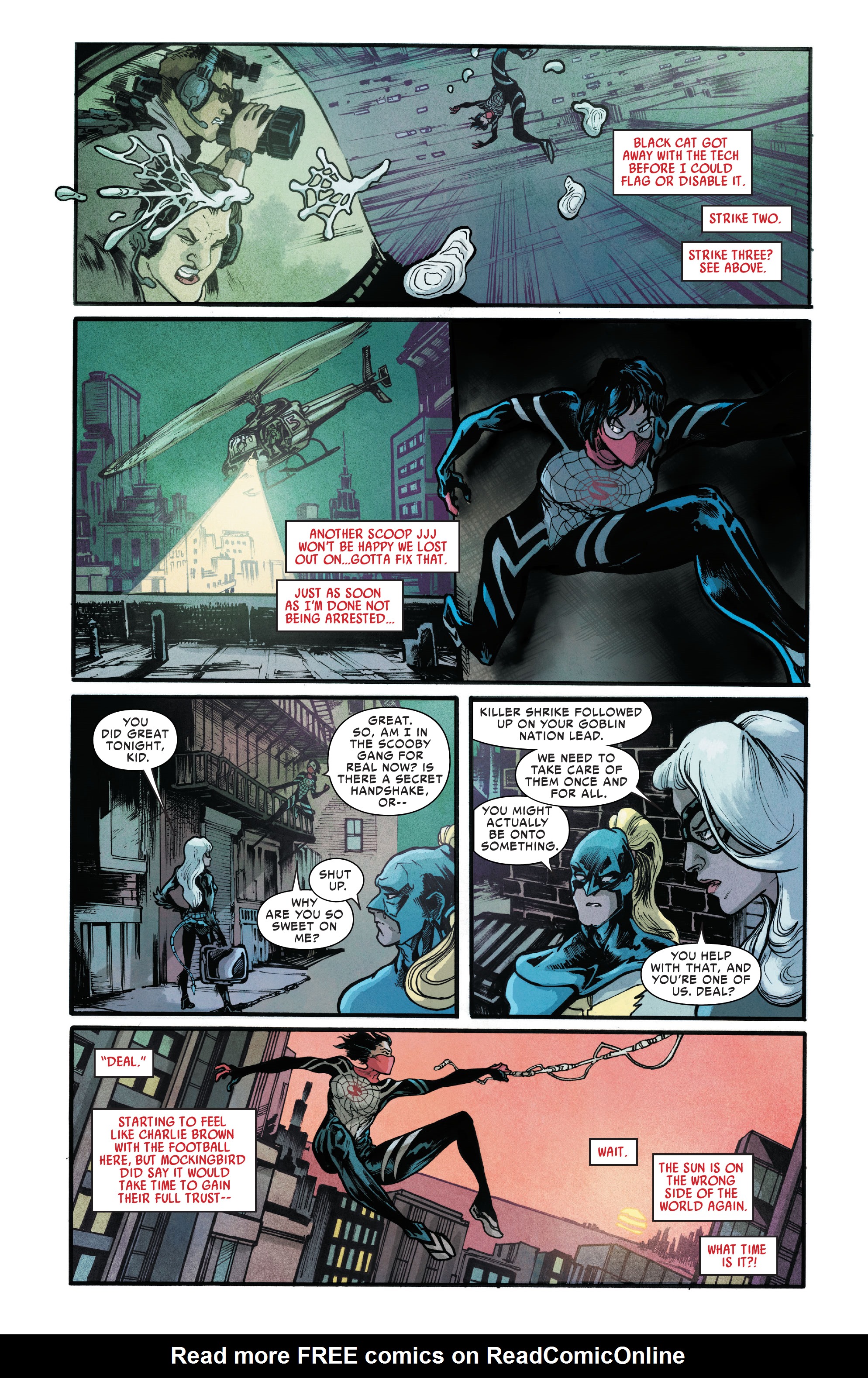 Read online Silk: Out of the Spider-Verse comic -  Issue # TPB 1 (Part 3) - 53