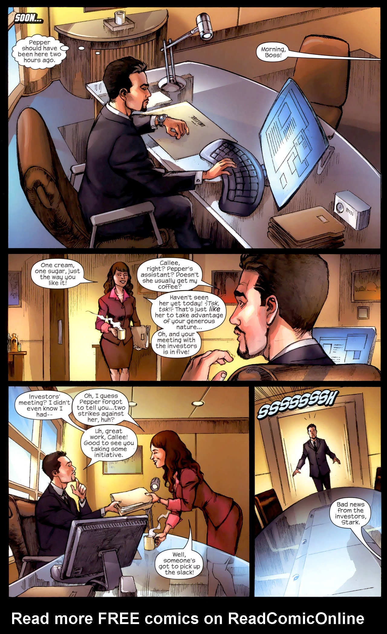 Read online Iron Man: Golden Avenger comic -  Issue # Full - 6