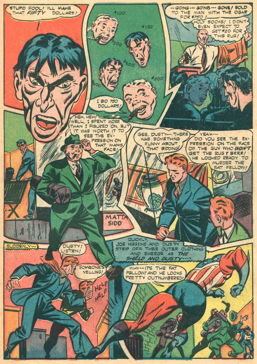 Read online Pep Comics comic -  Issue #34 - 5