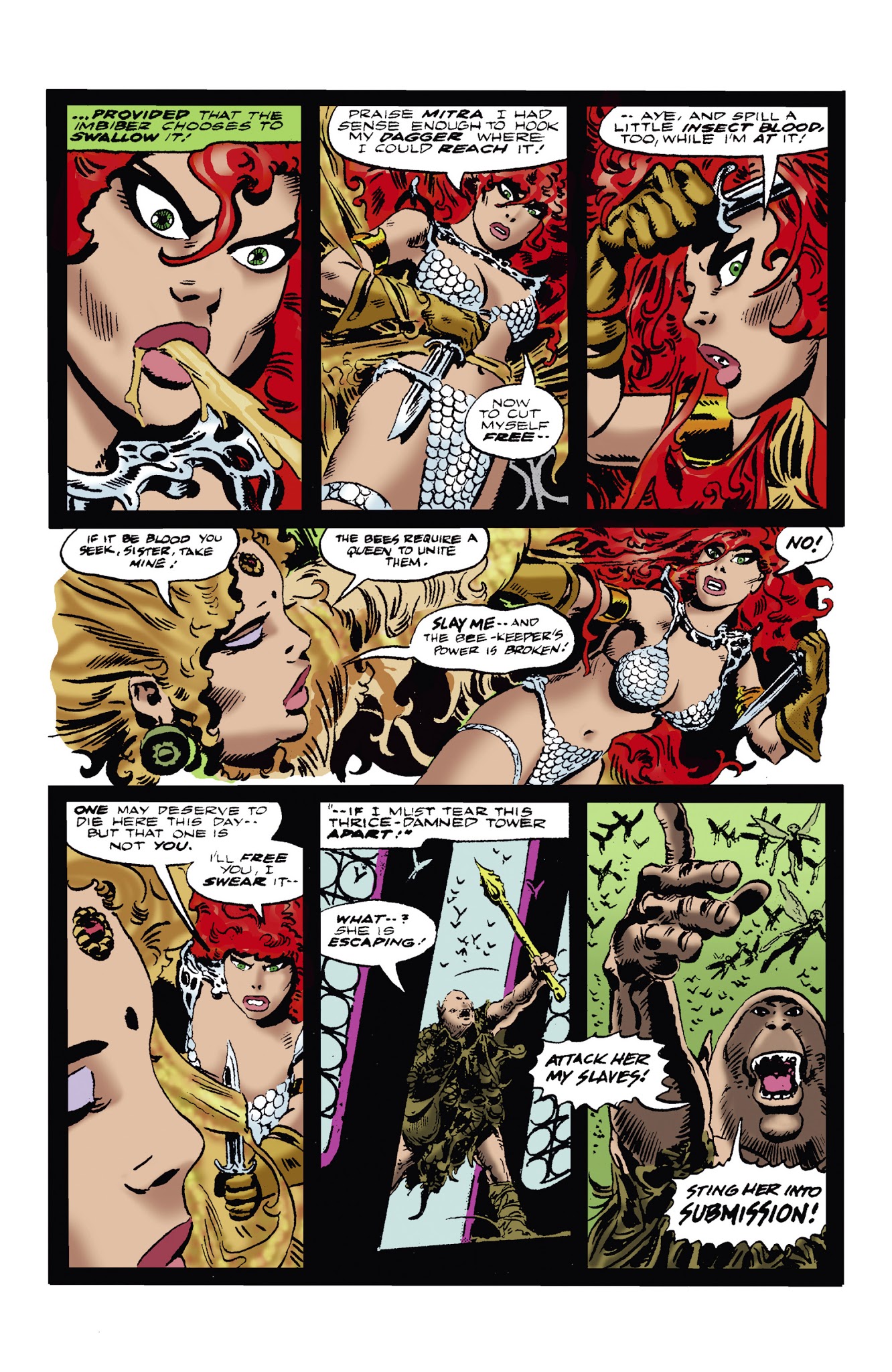 Read online The Adventures of Red Sonja comic -  Issue # TPB 2 - 104