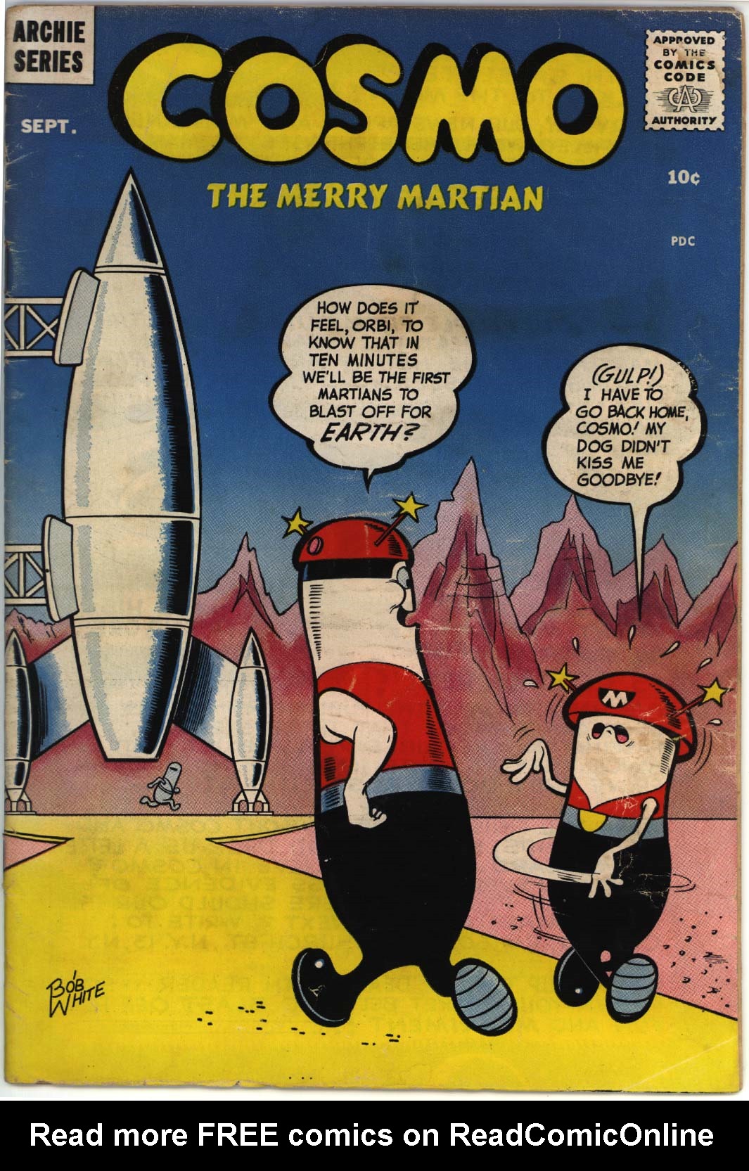 Read online Cosmo the Merry Martian comic -  Issue #1 - 1