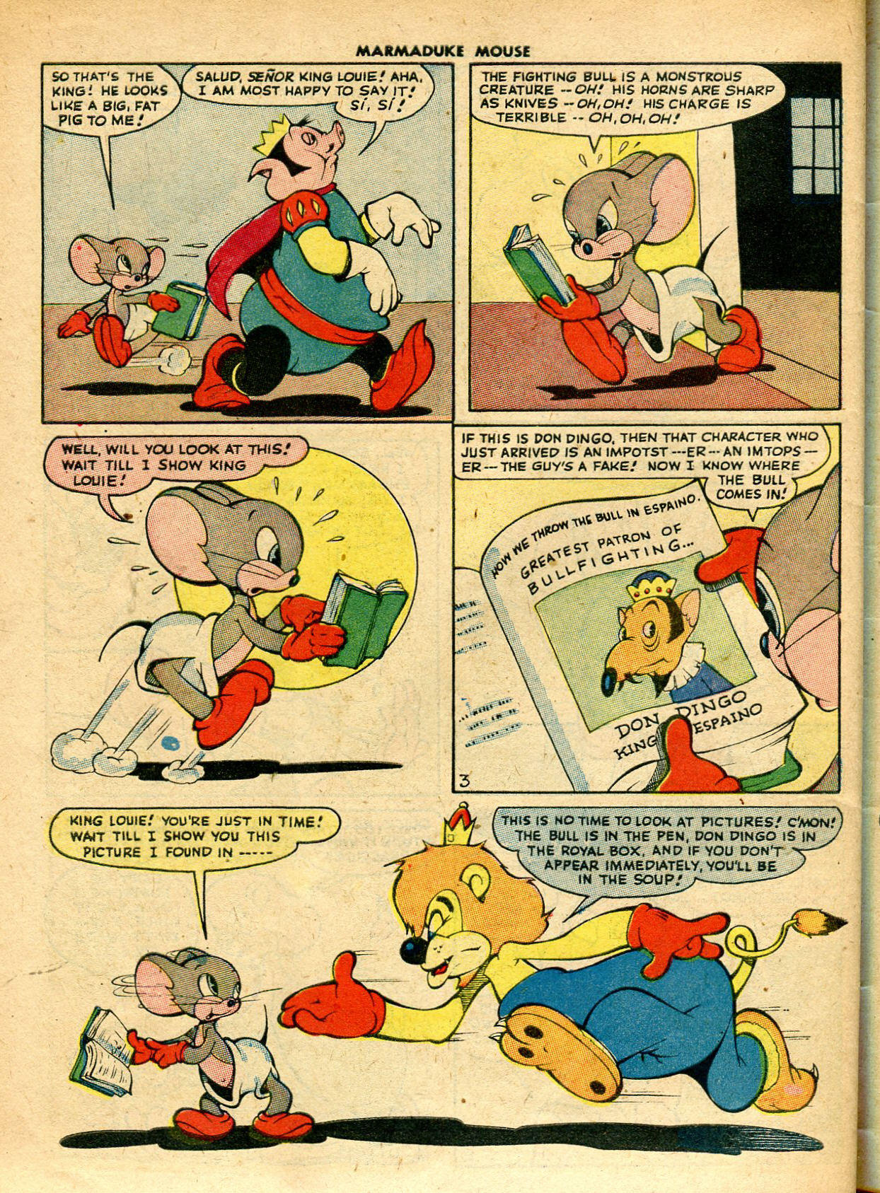 Read online Marmaduke Mouse comic -  Issue #6 - 46