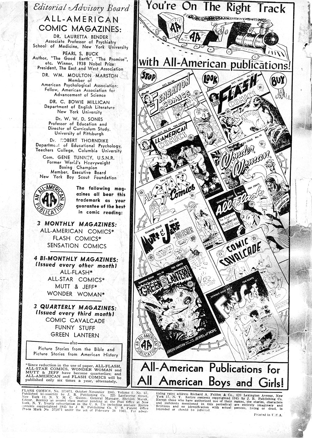 Read online Flash Comics comic -  Issue #67 - 2