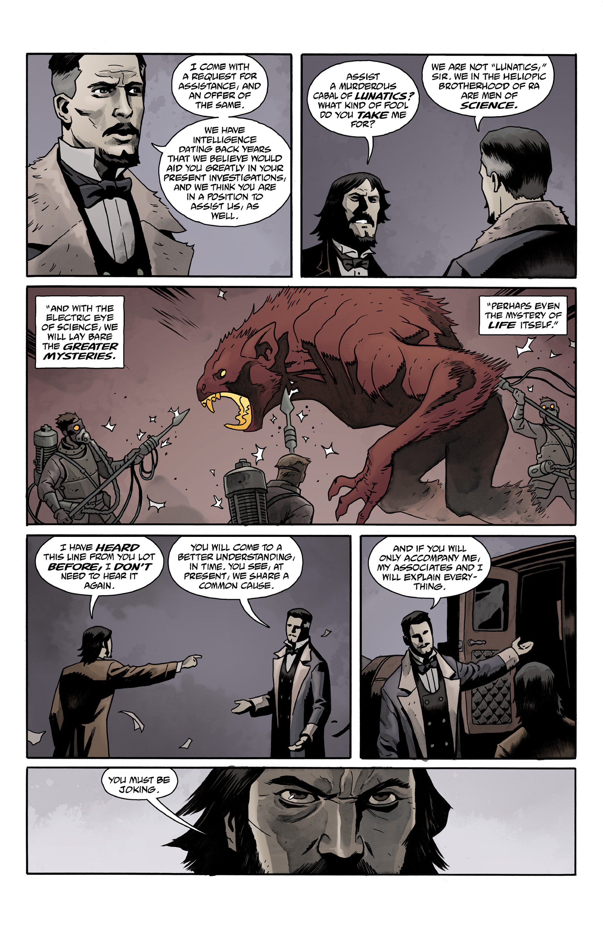 Read online Witchfinder: City of the Dead comic -  Issue #1 - 18