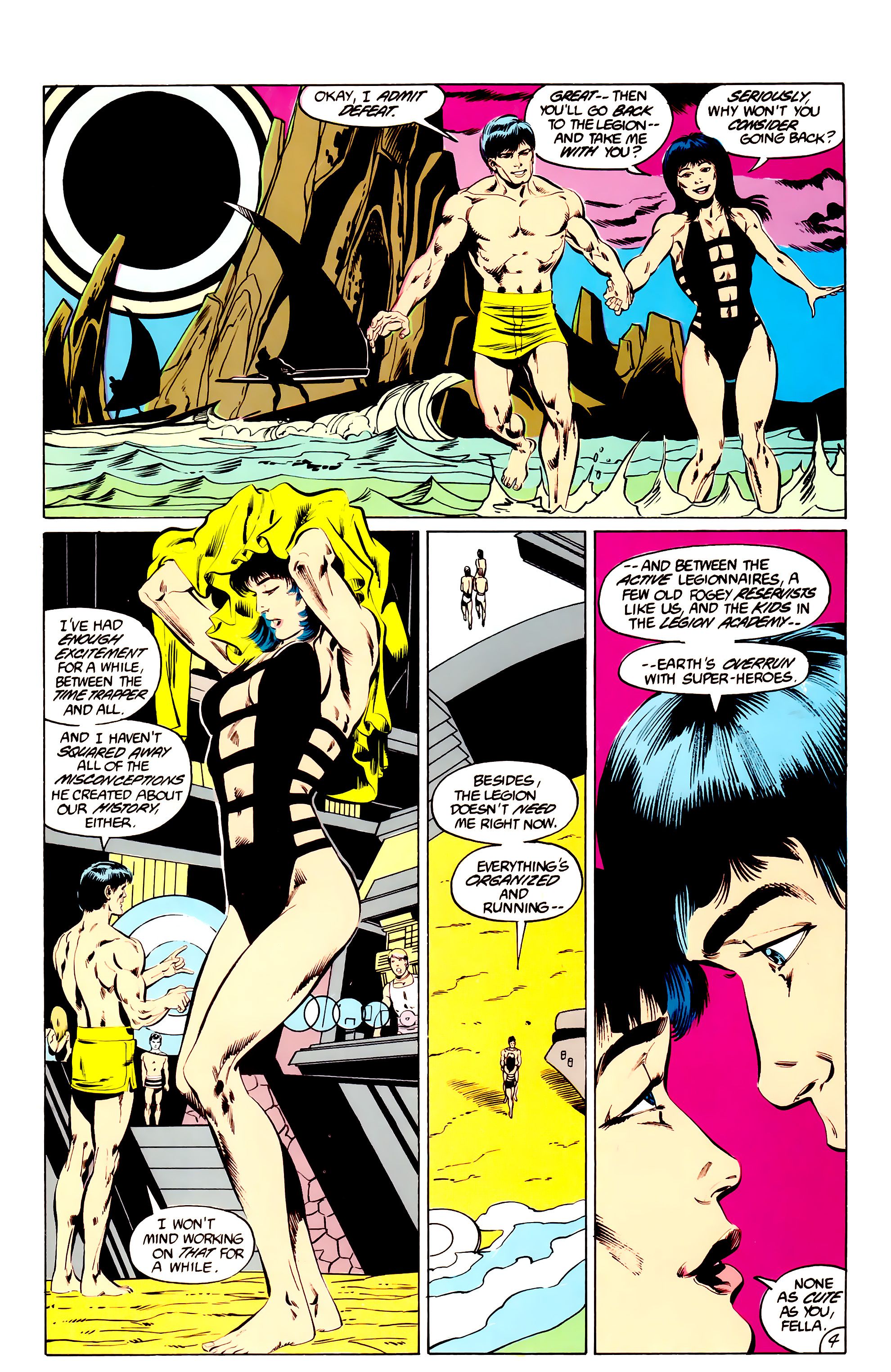 Read online Legion of Super-Heroes (1984) comic -  Issue # _Annual 3 - 5