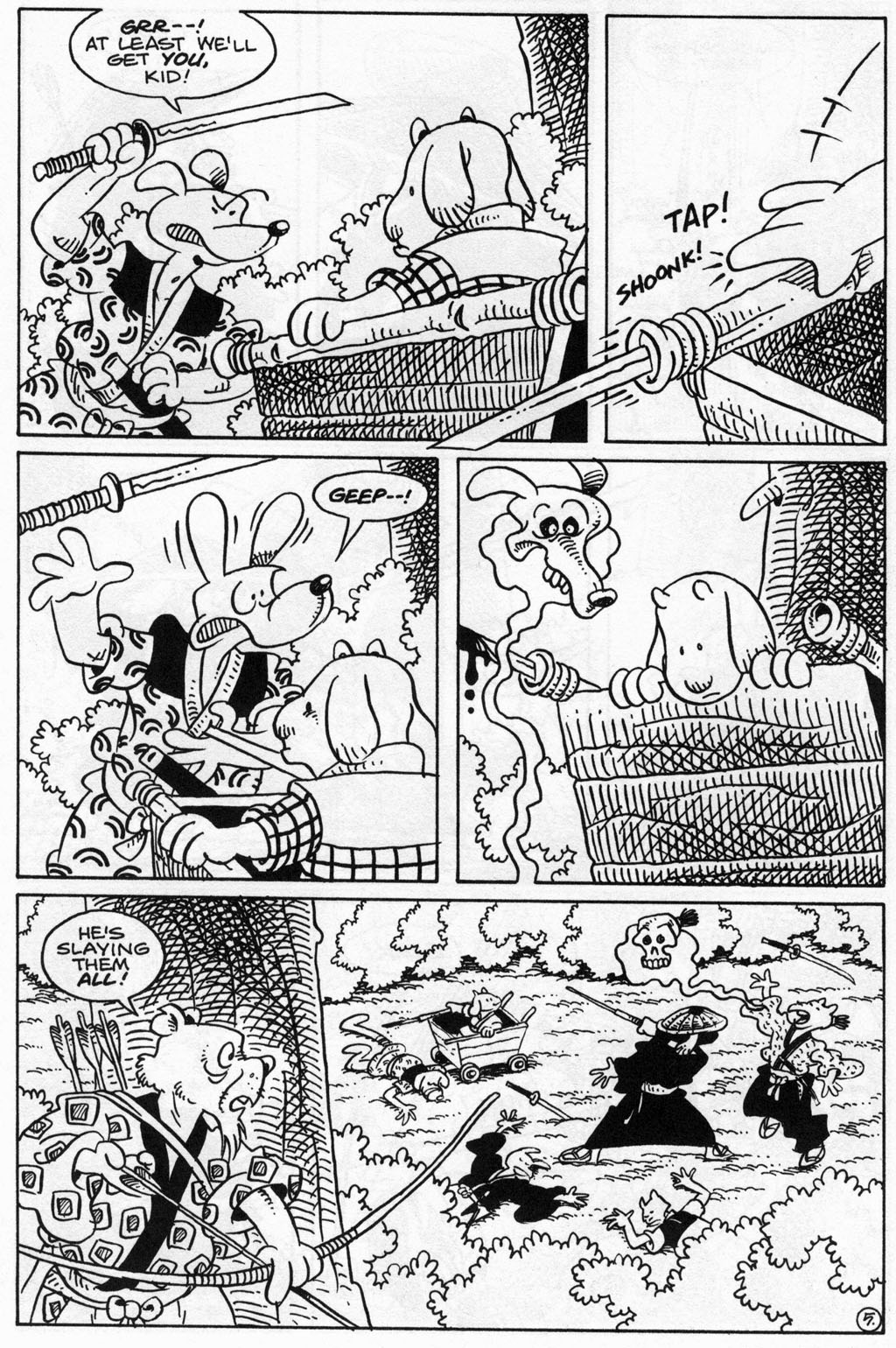 Usagi Yojimbo (1996) Issue #69 #69 - English 6