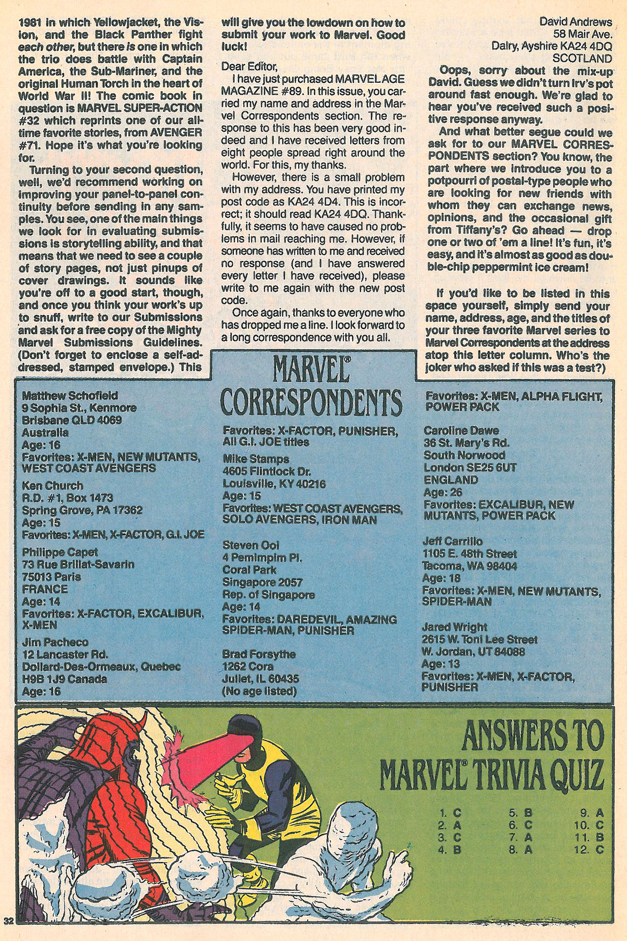 Read online Marvel Age comic -  Issue #96 - 33
