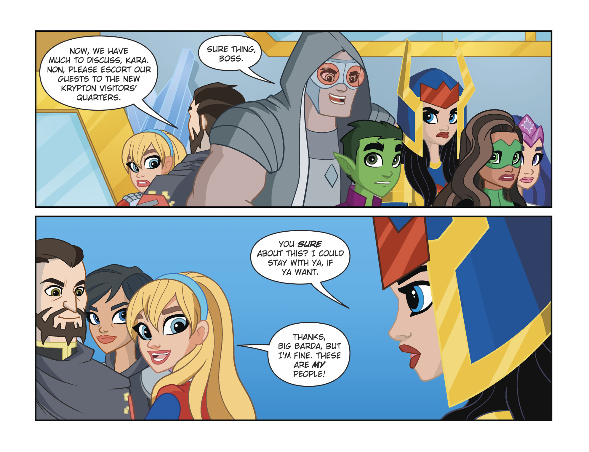 Read online DC Super Hero Girls: Spaced Out comic -  Issue #5 - 16