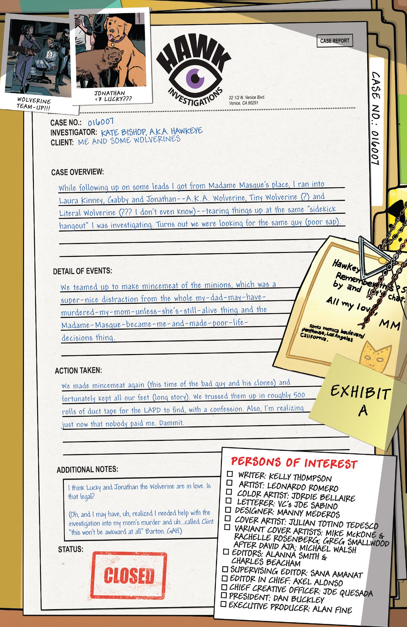 Read online Hawkeye (2016) comic -  Issue #13 - 2