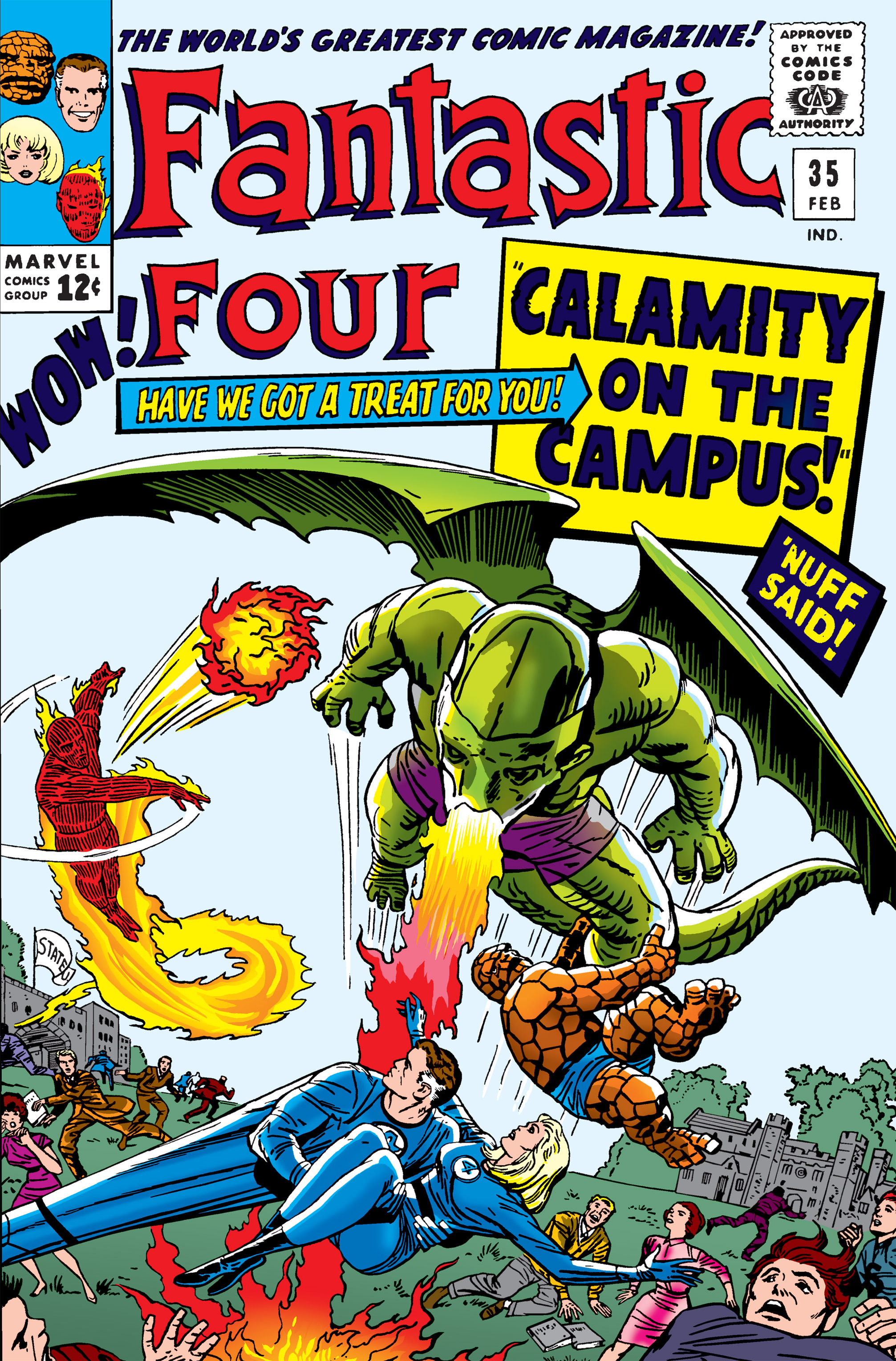 Read online Fantastic Four (1961) comic -  Issue #35 - 1