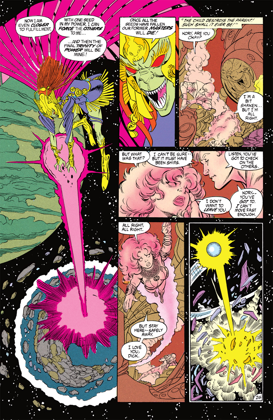 Read online The New Titans (1988) comic -  Issue #52 - 25