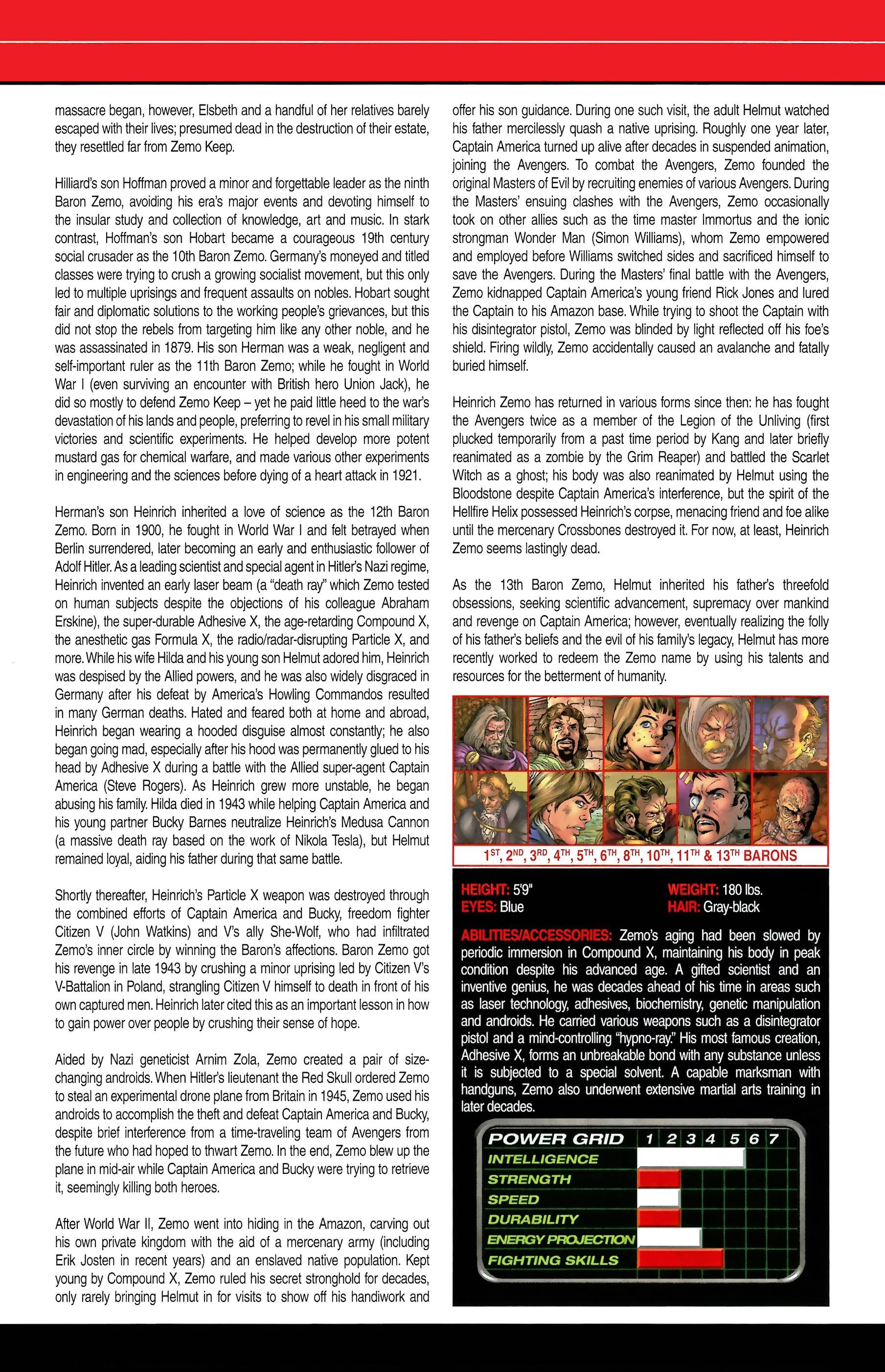 Read online Official Handbook of the Marvel Universe A to Z comic -  Issue # TPB 1 (Part 2) - 67